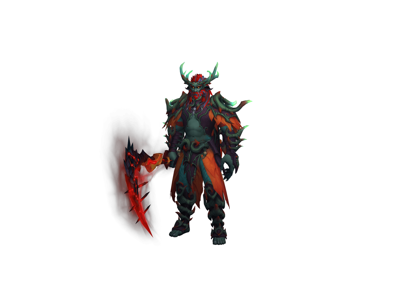 Full character render of Druz