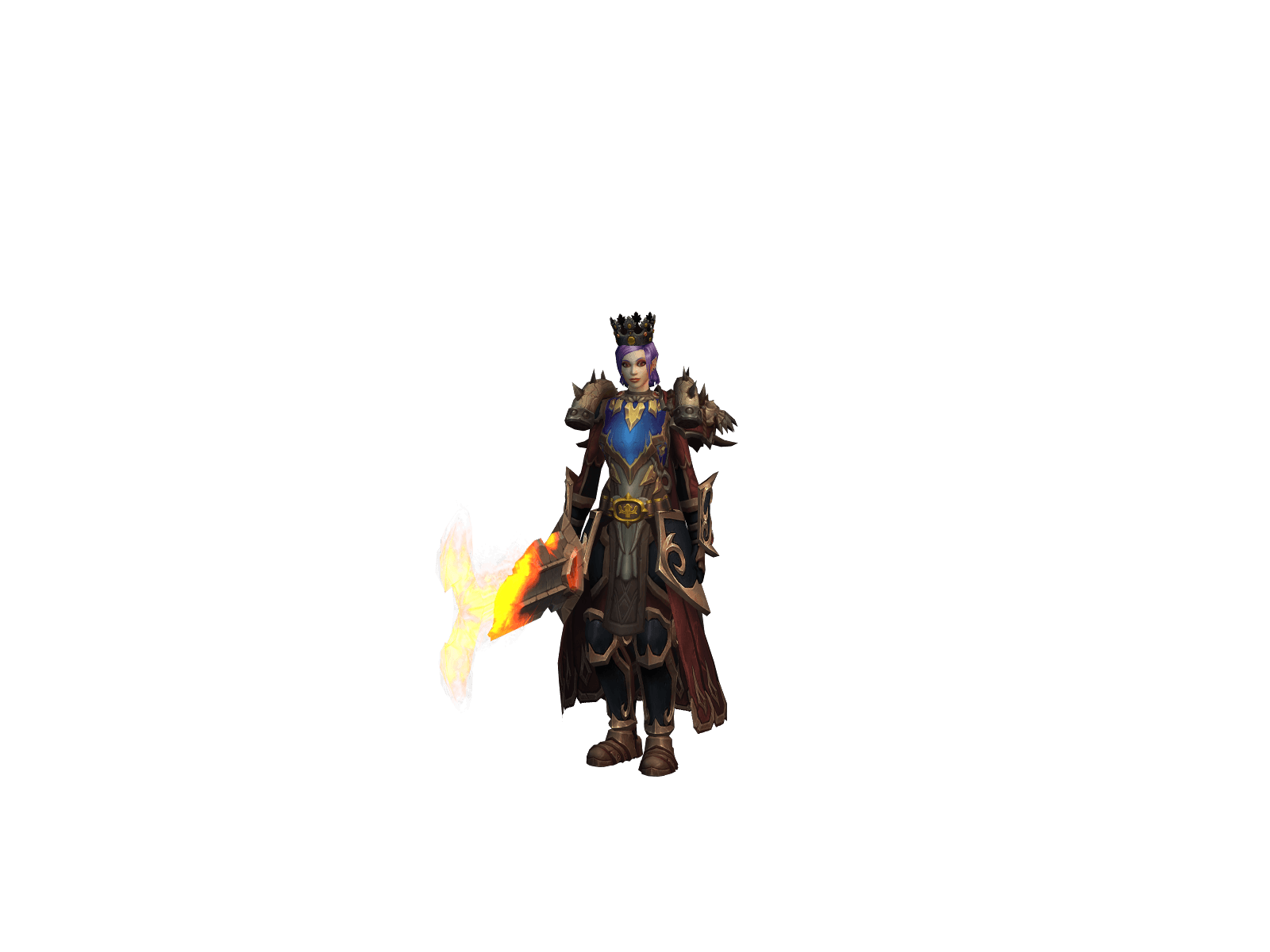 Full character render of Warent