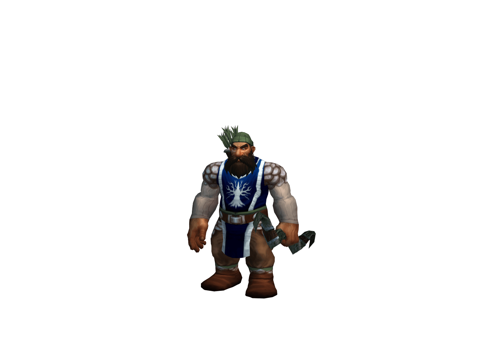 Full character render of Niallad