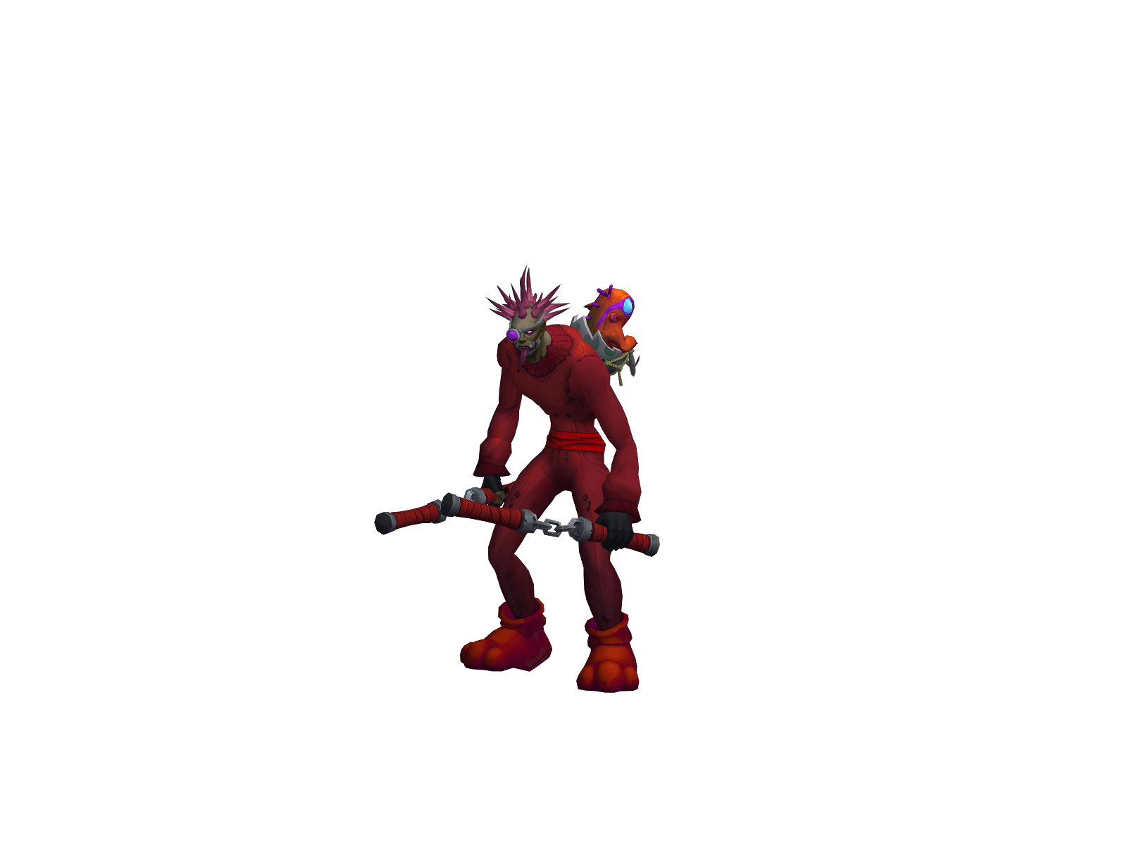 Full character render of Raw