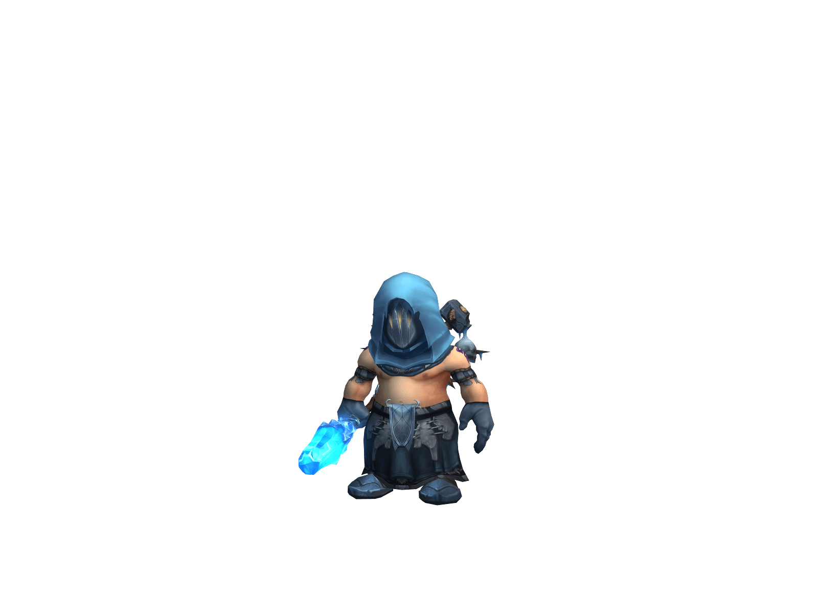 Full character render of Bluesheep
