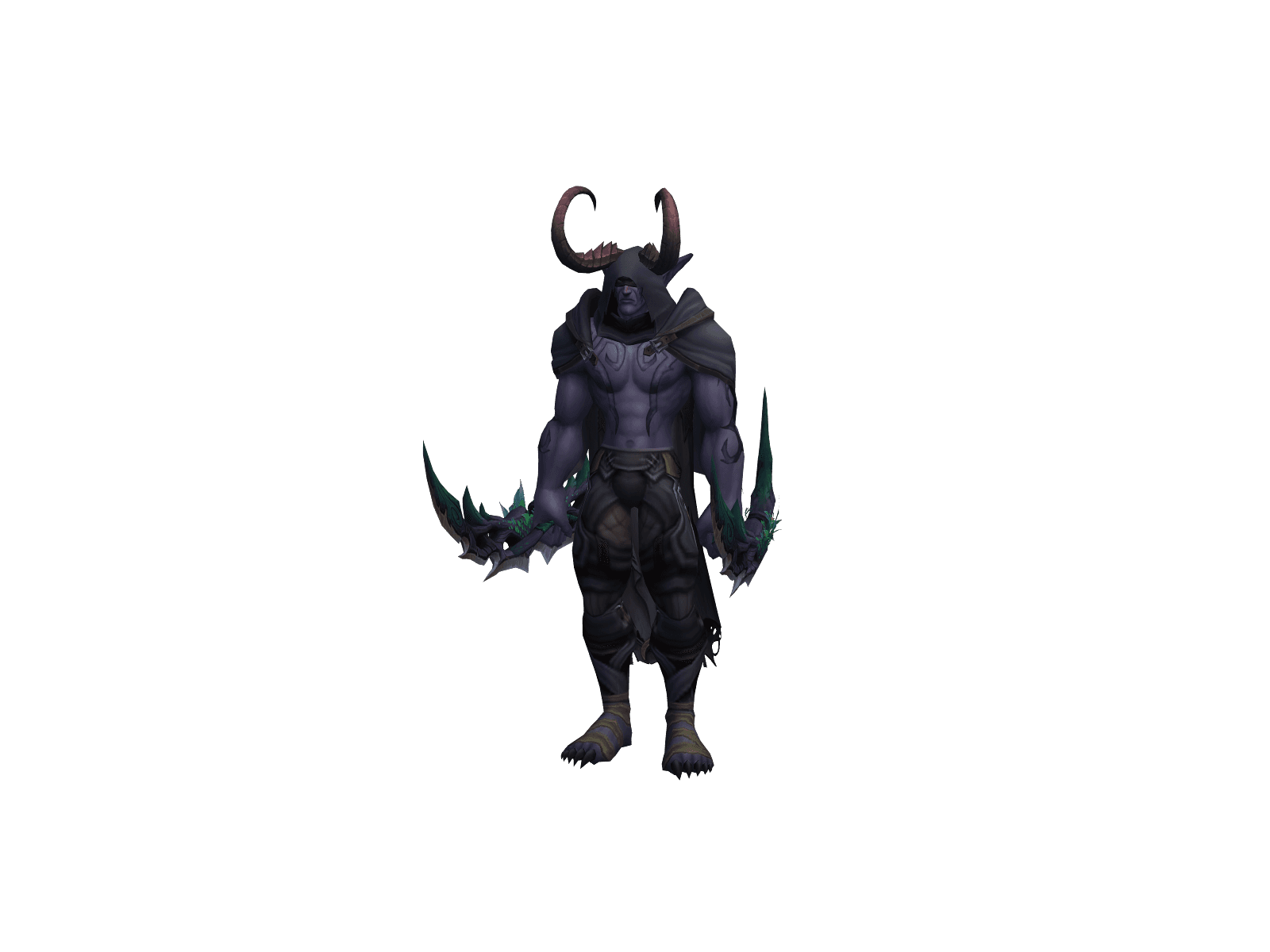 Full character render of Illidàn