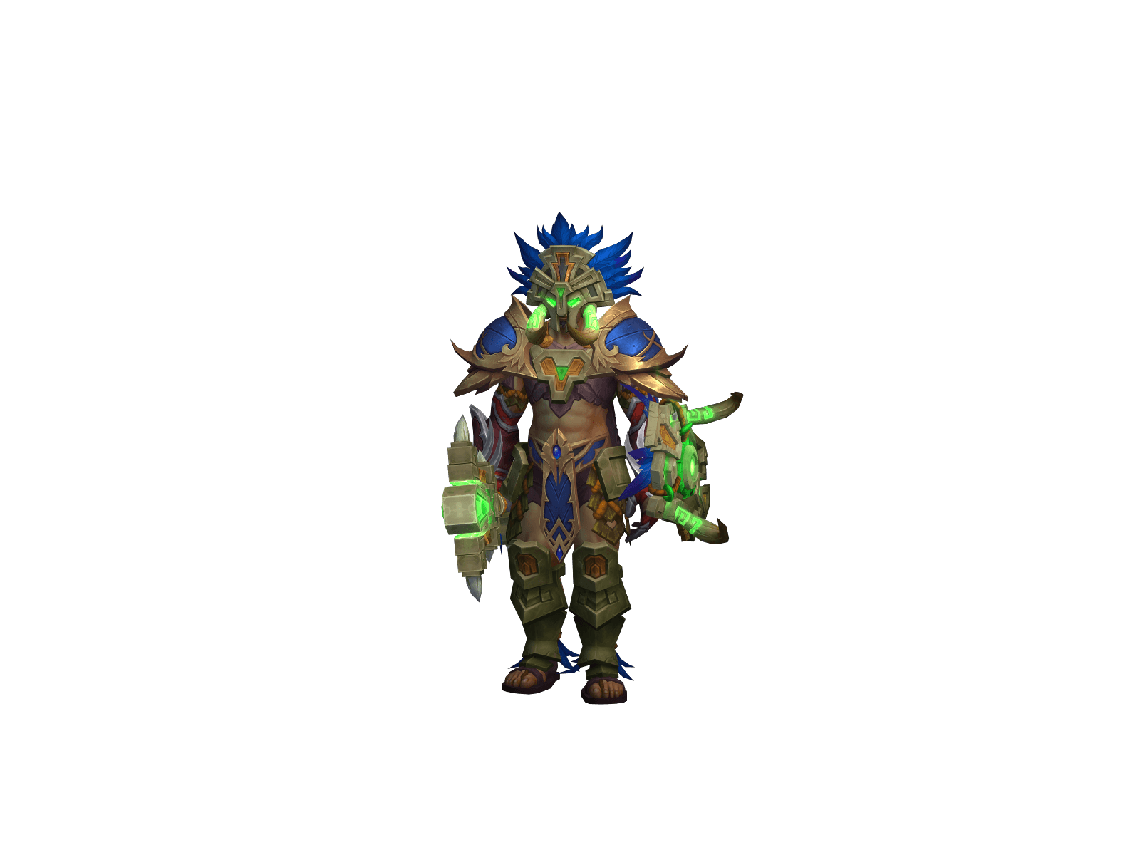 Full character render of Goldmembër