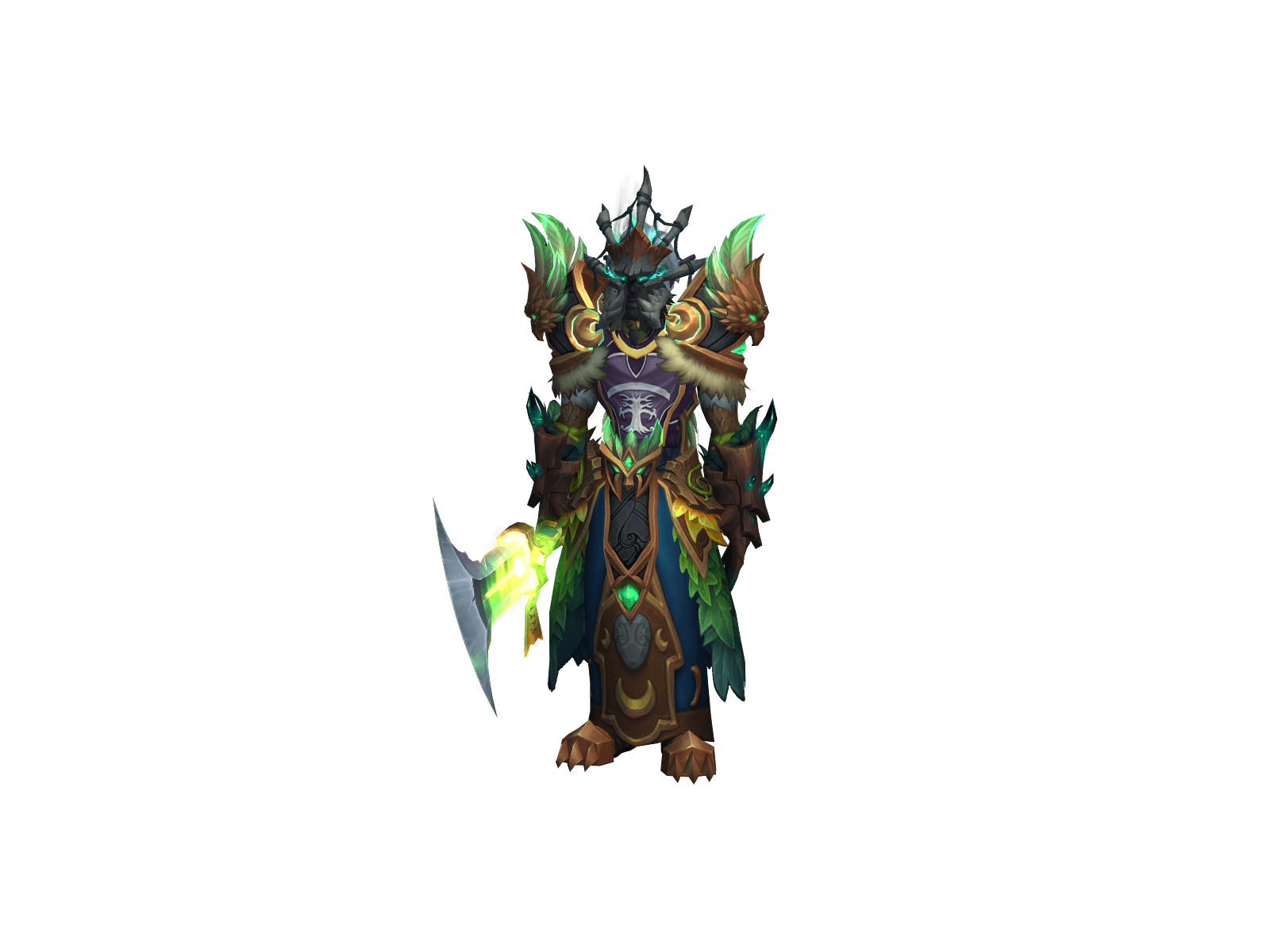 Full character render of Curryoxtail