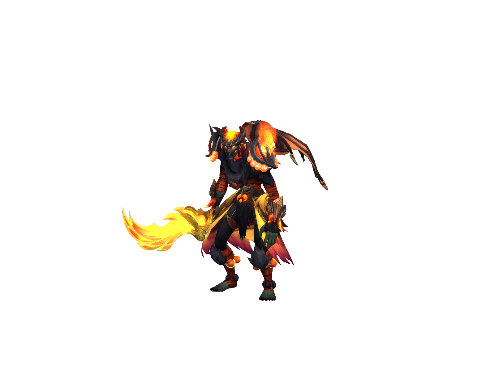 Full character render of Nightwólf