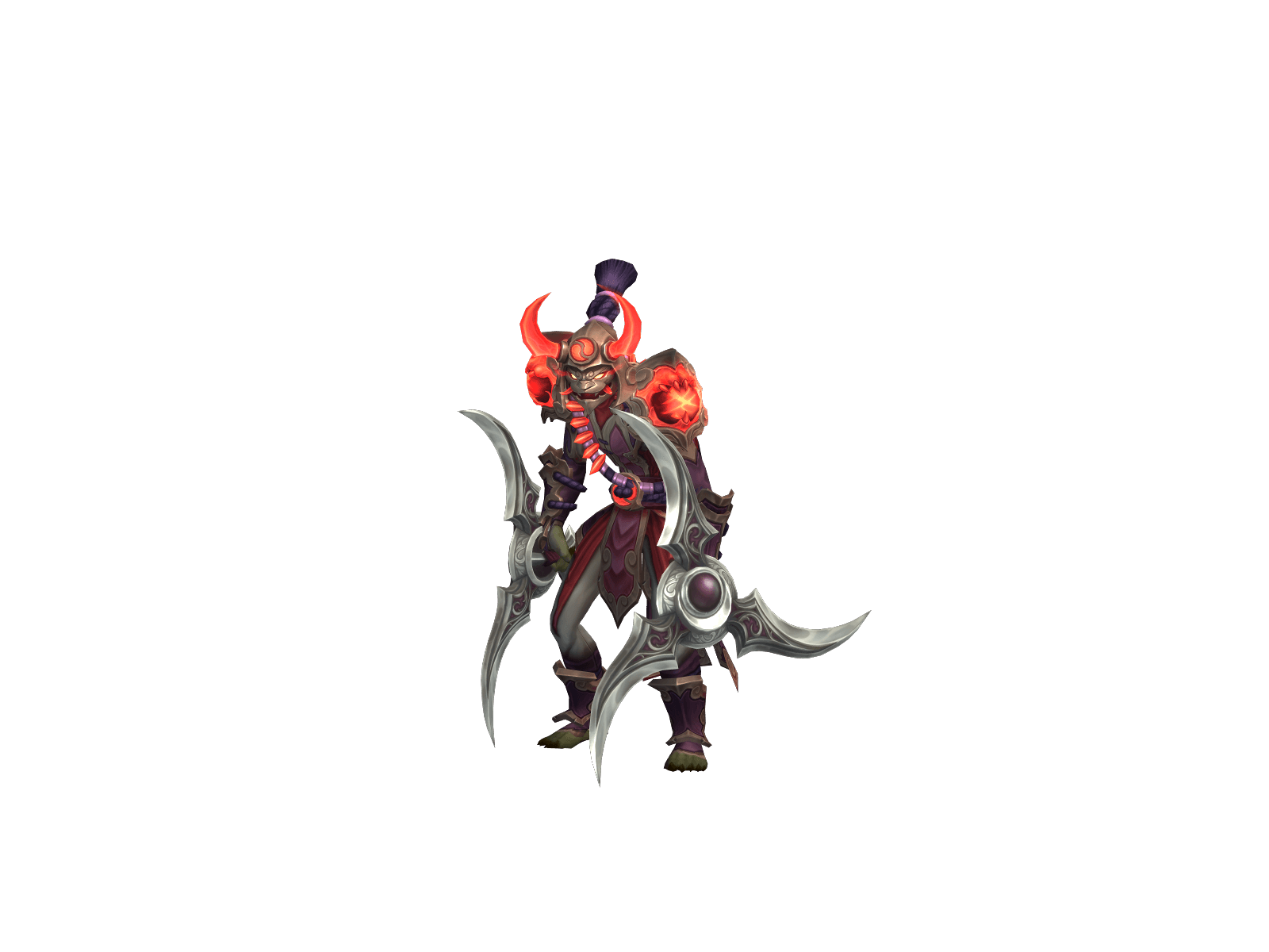 Full character render of Humillador