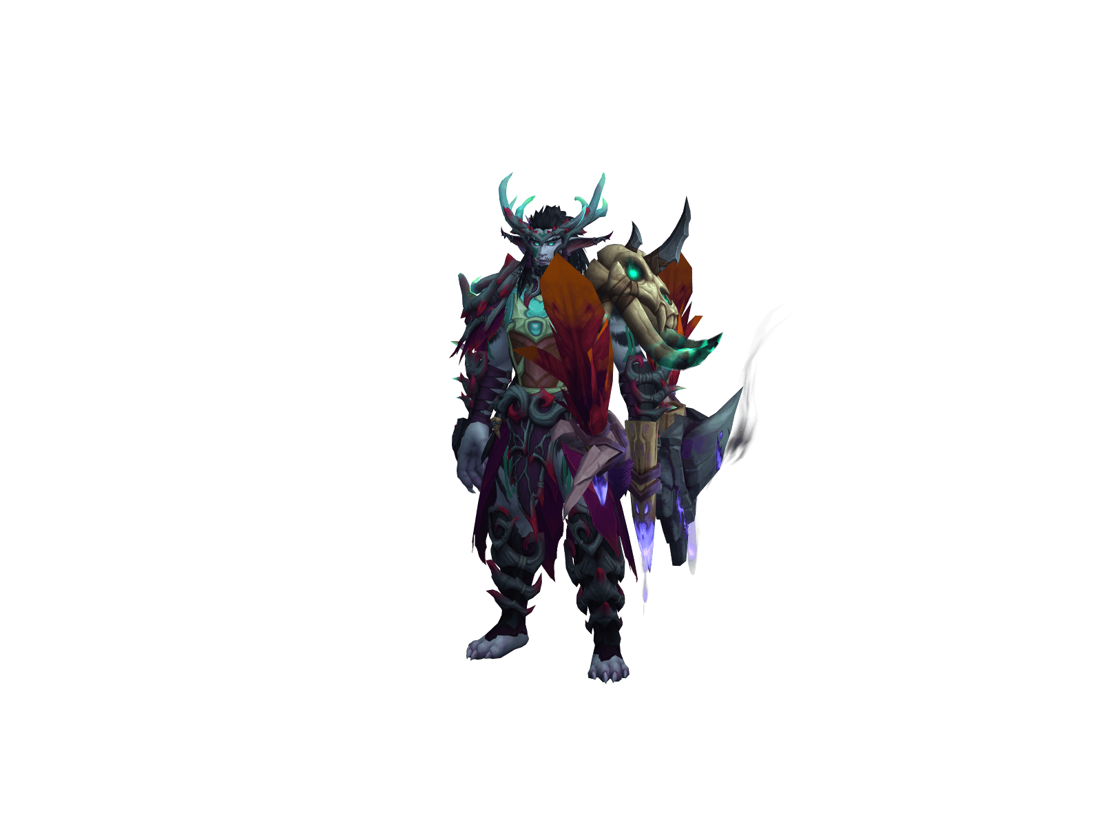 Full character render of Humx