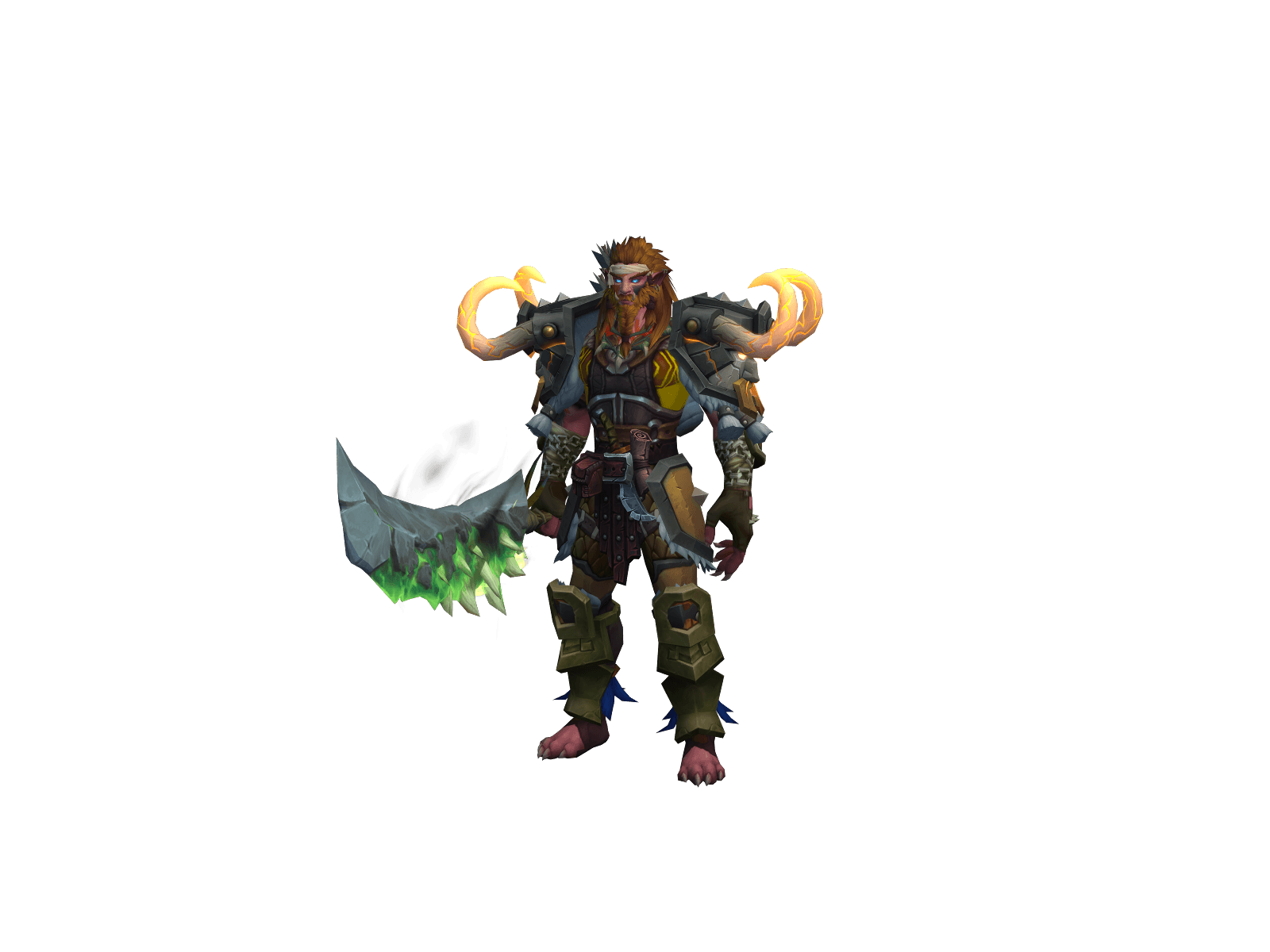 Full character render of Åslan