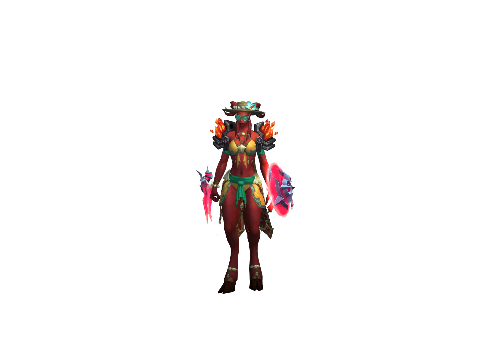 Full character render of Sundaymimosa