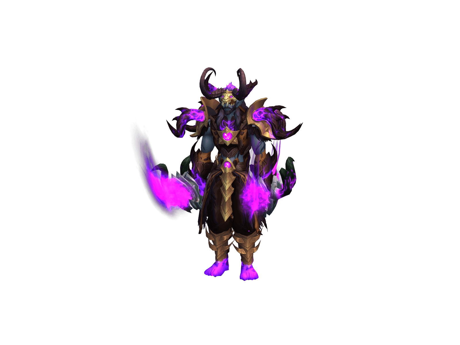 Full character render of Grimuscle