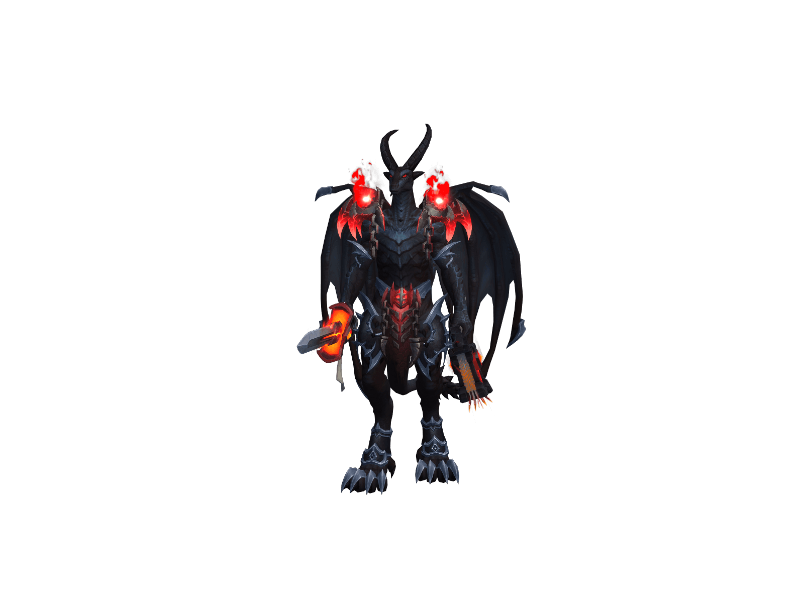 Full character render of Juicylizard