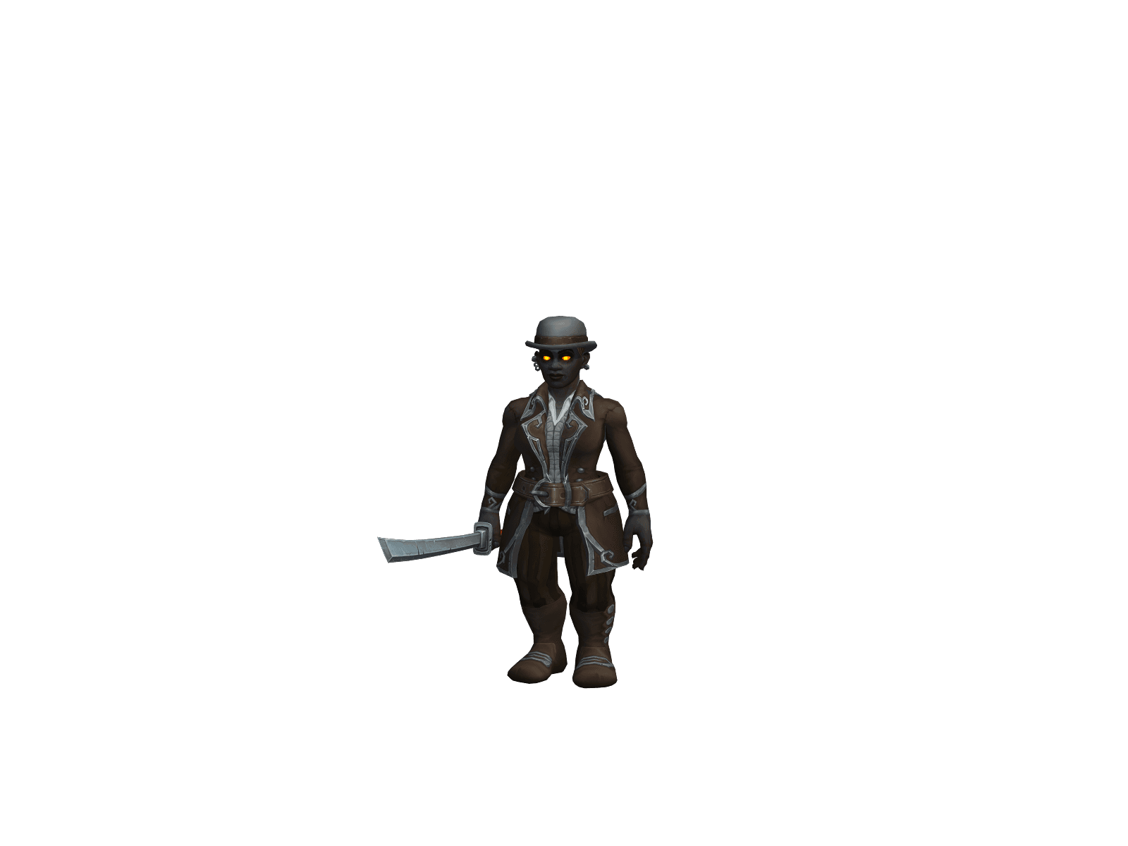 Full character render of Cleverpun