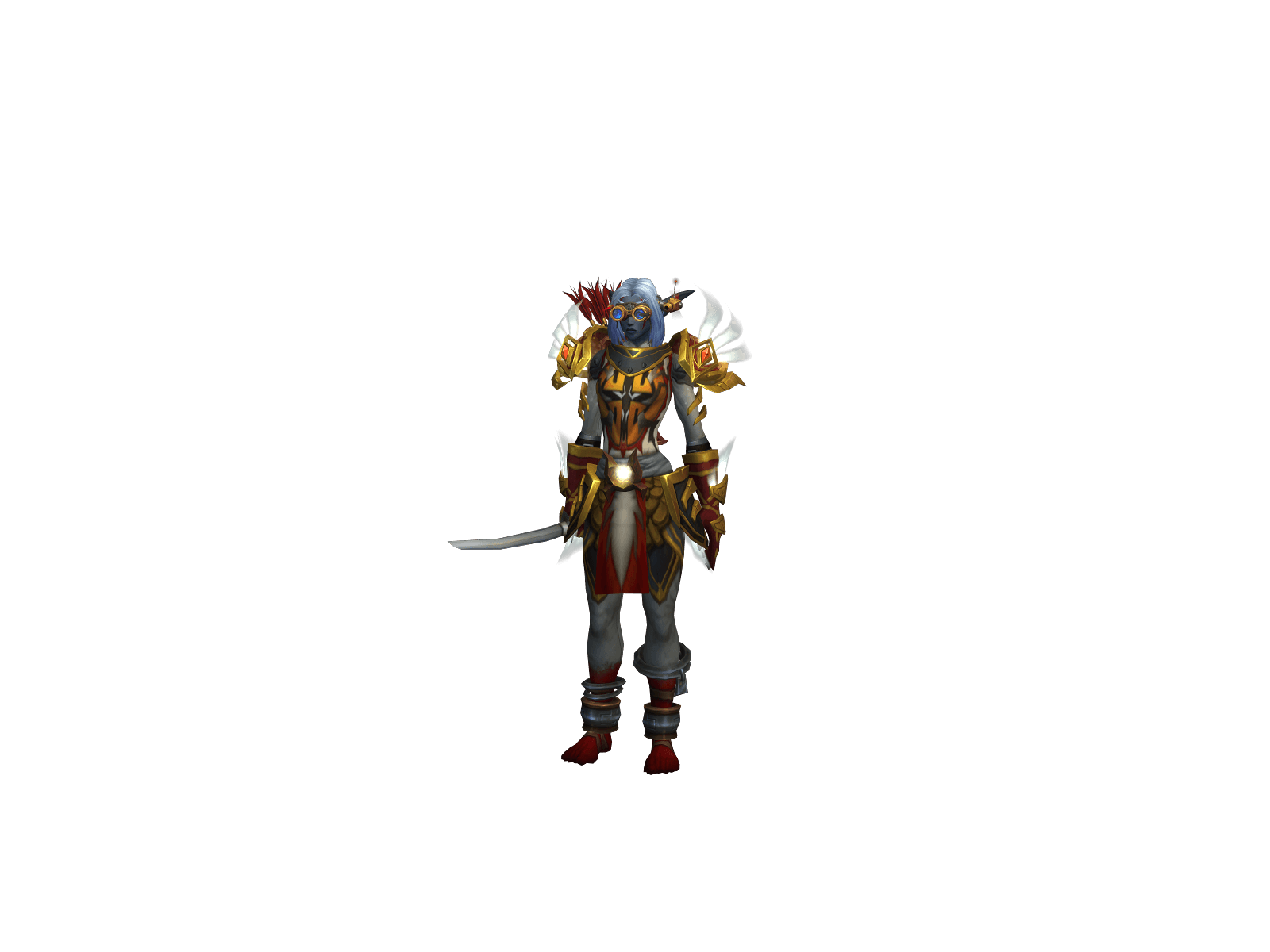 Full character render of Drees