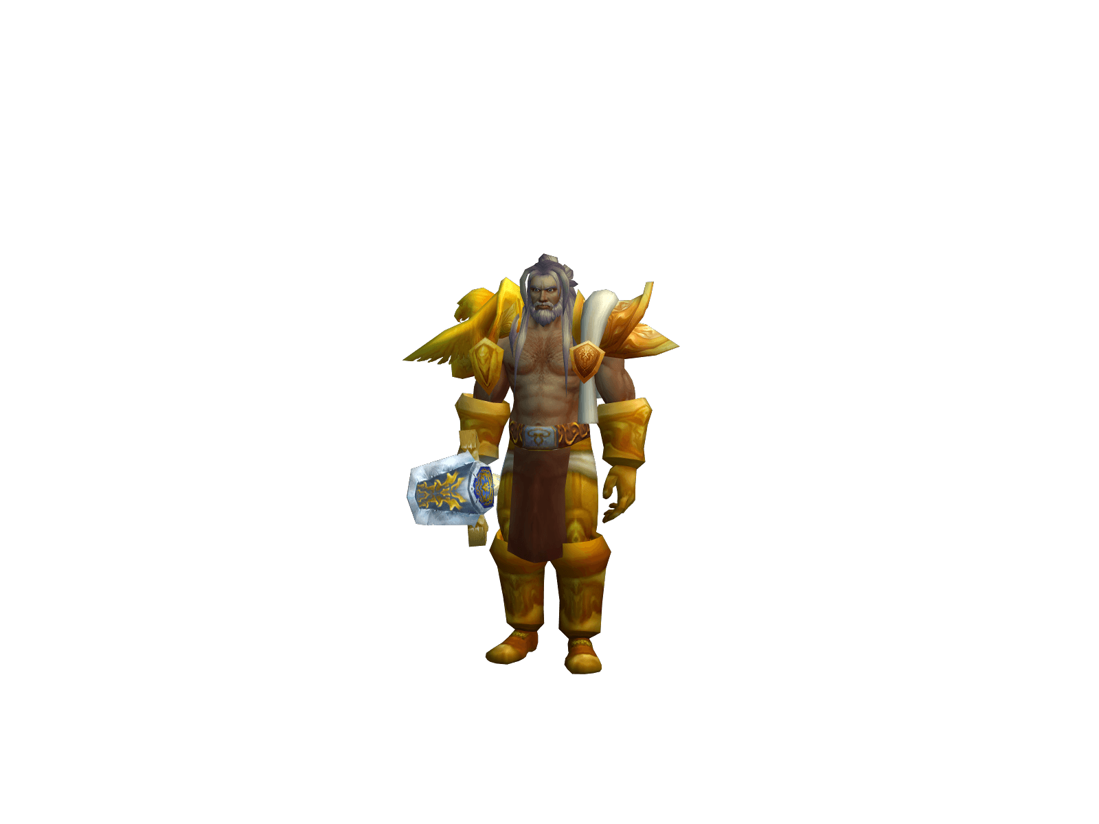Full character render of Papagrande