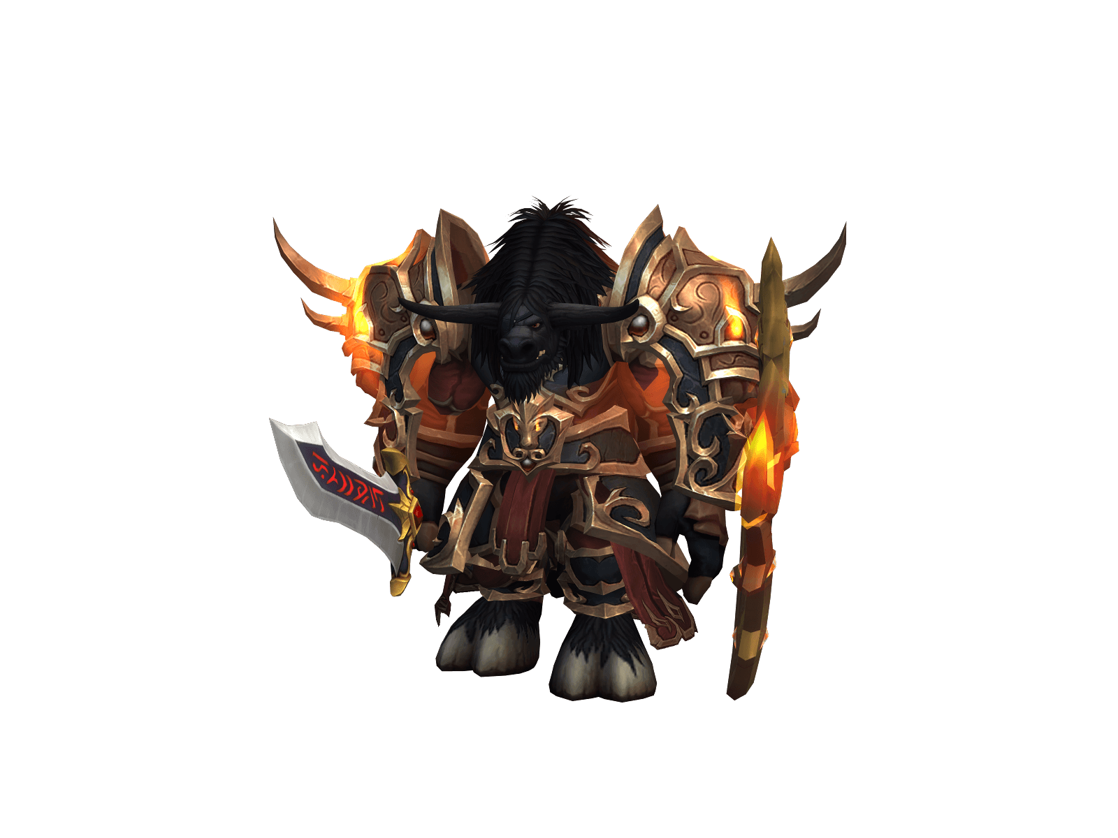 Full character render of Bornterrible