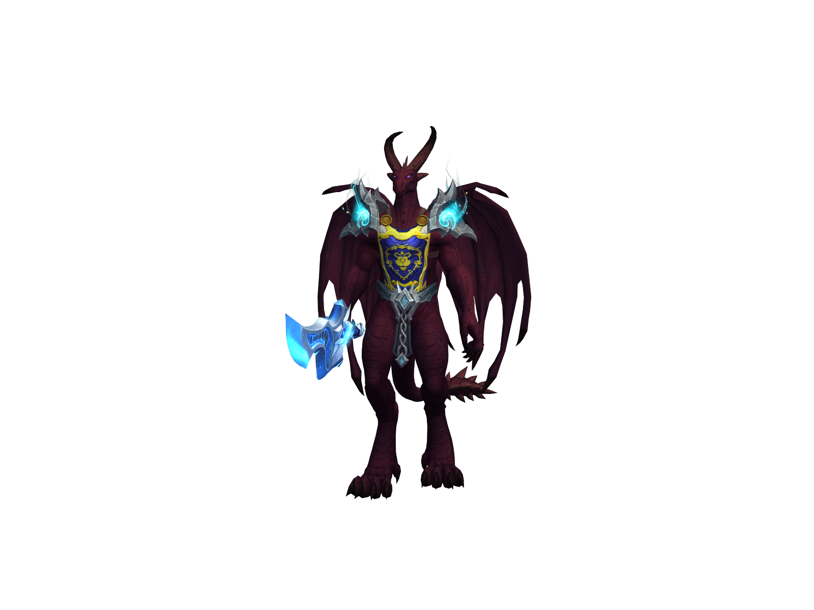 Full character render of Drflame