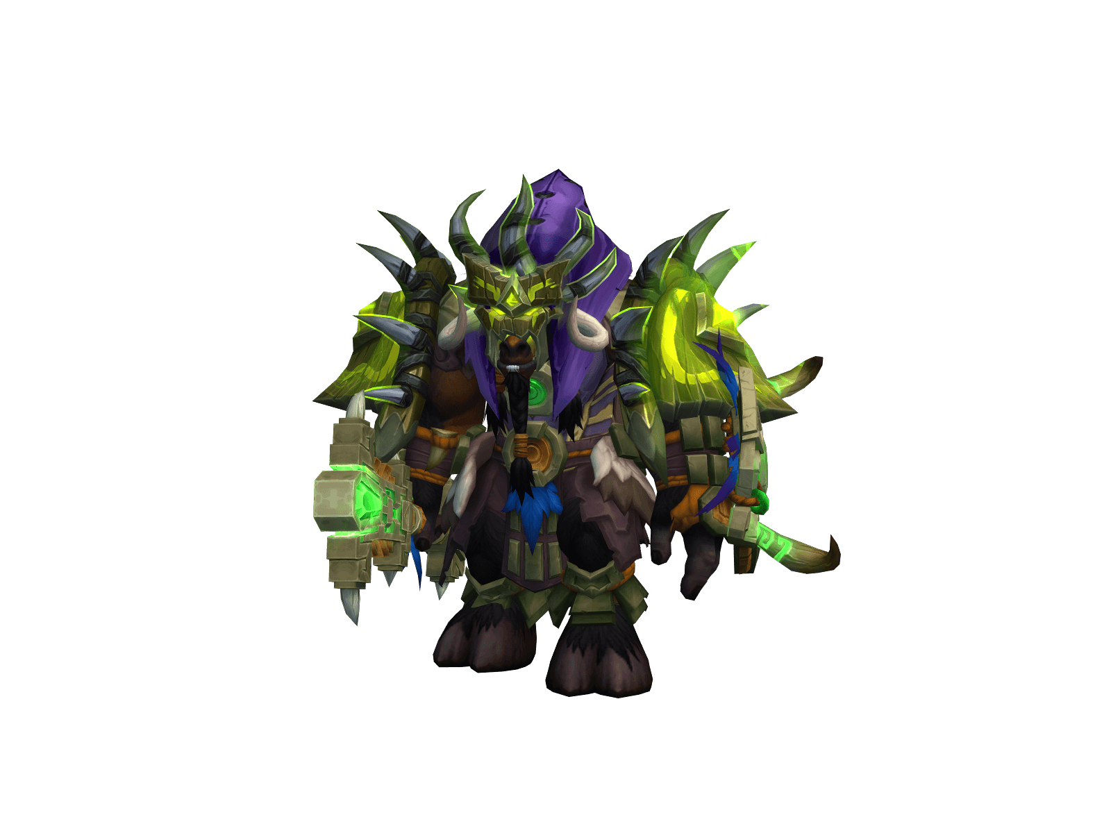Full character render of Bludegaru