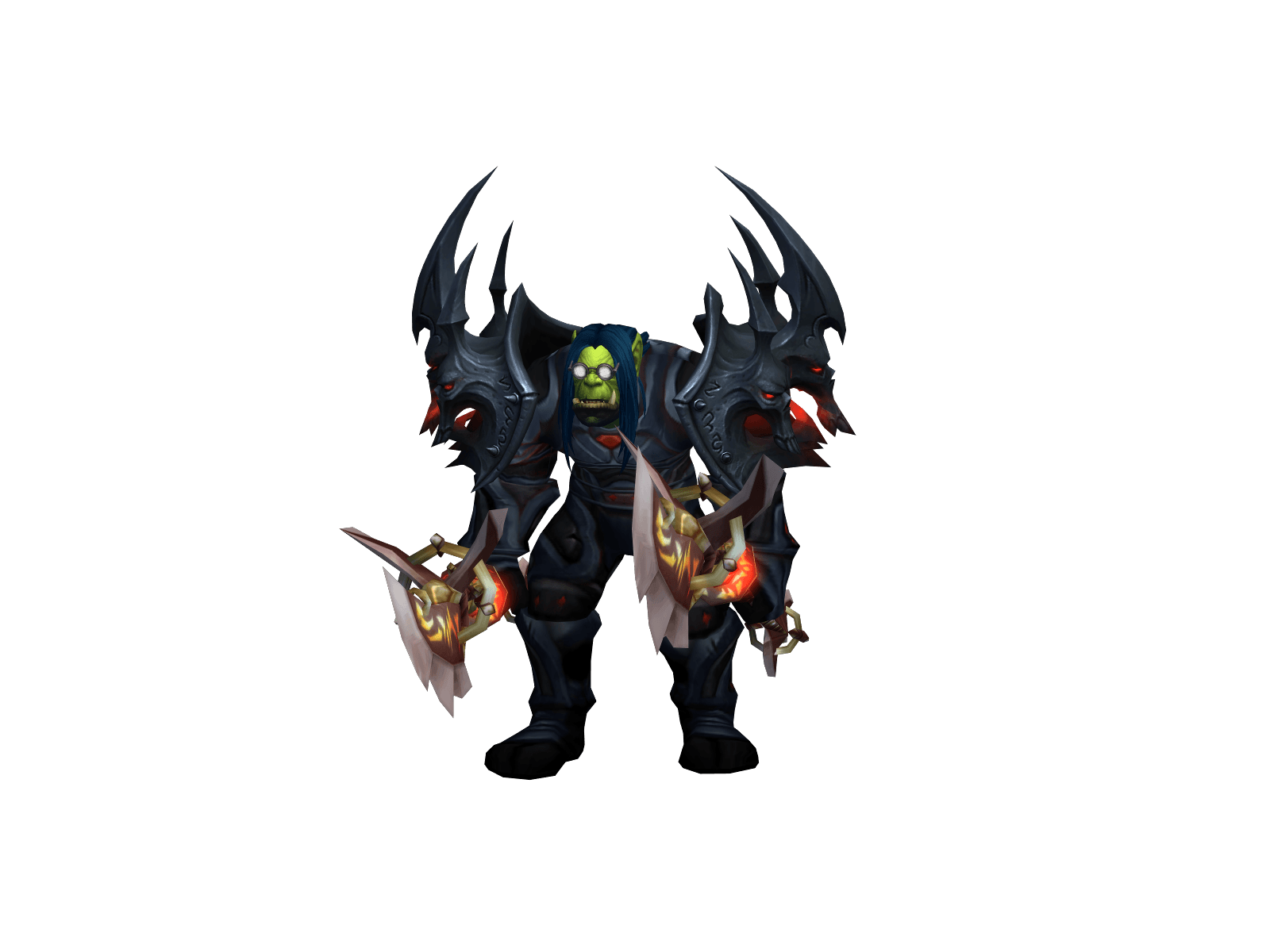 Full character render of Crâck