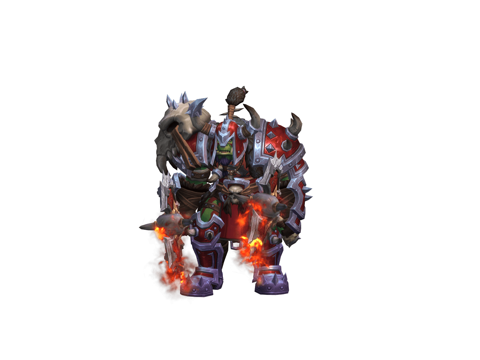 Full character render of Krourk