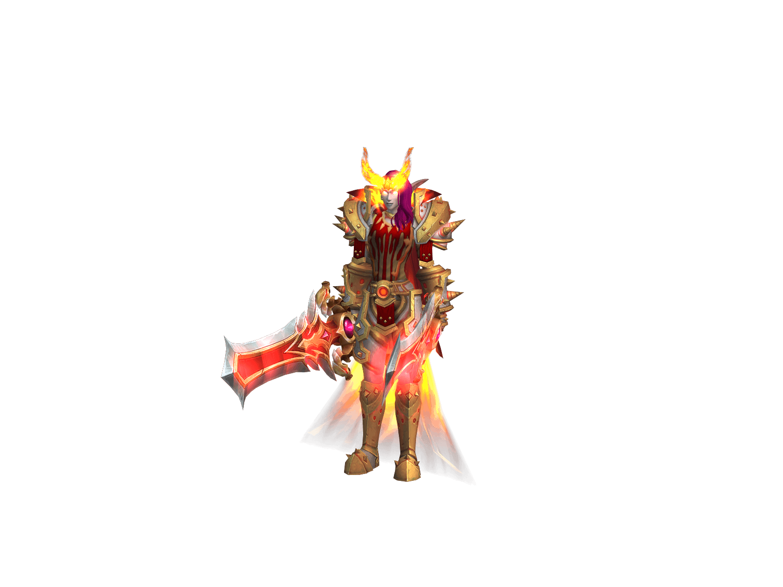 Full character render of Warritha