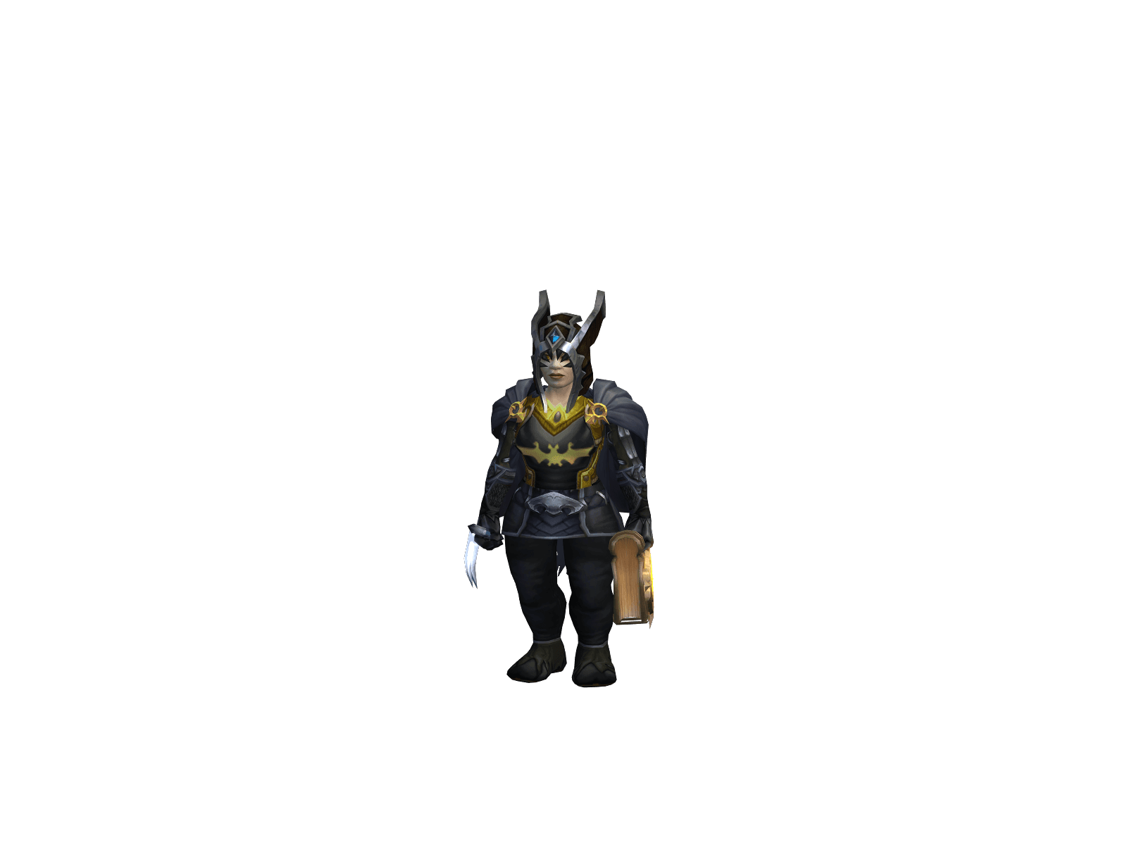 Full character render of Trovao