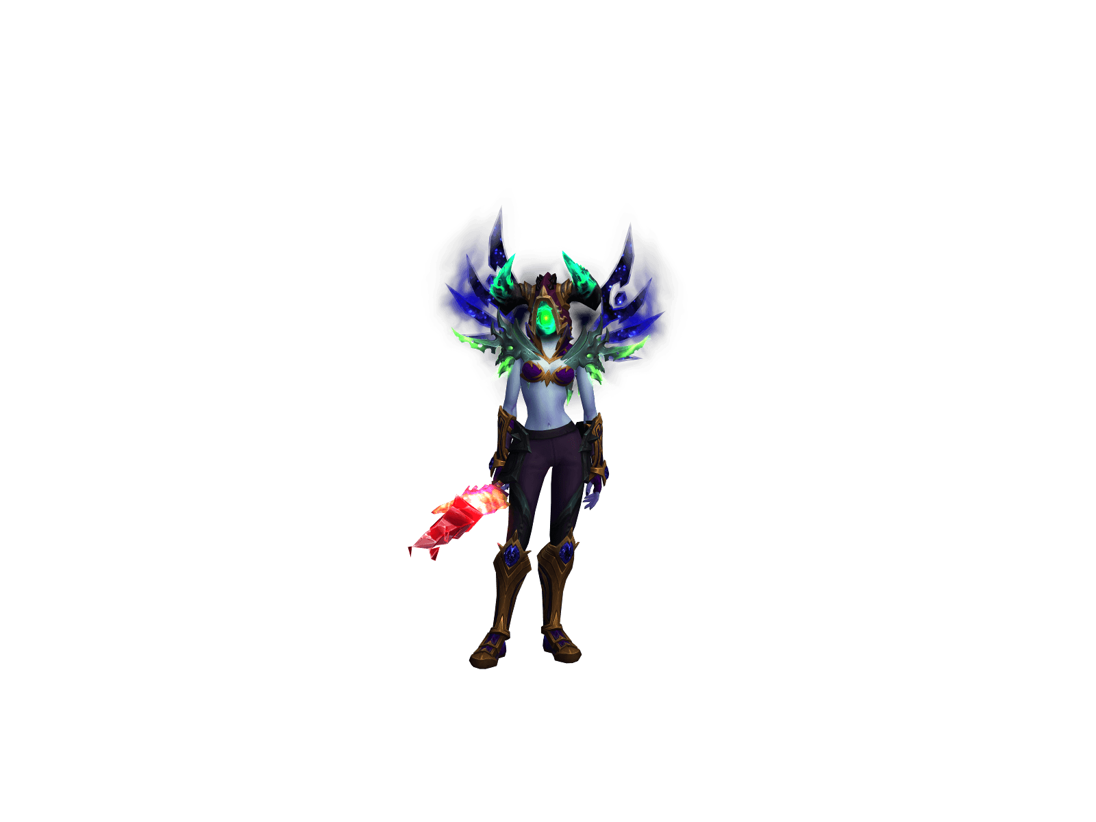 Full character render of Barbieelf