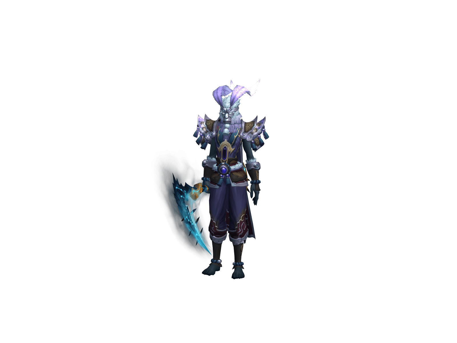 Full character render of Drewbrew