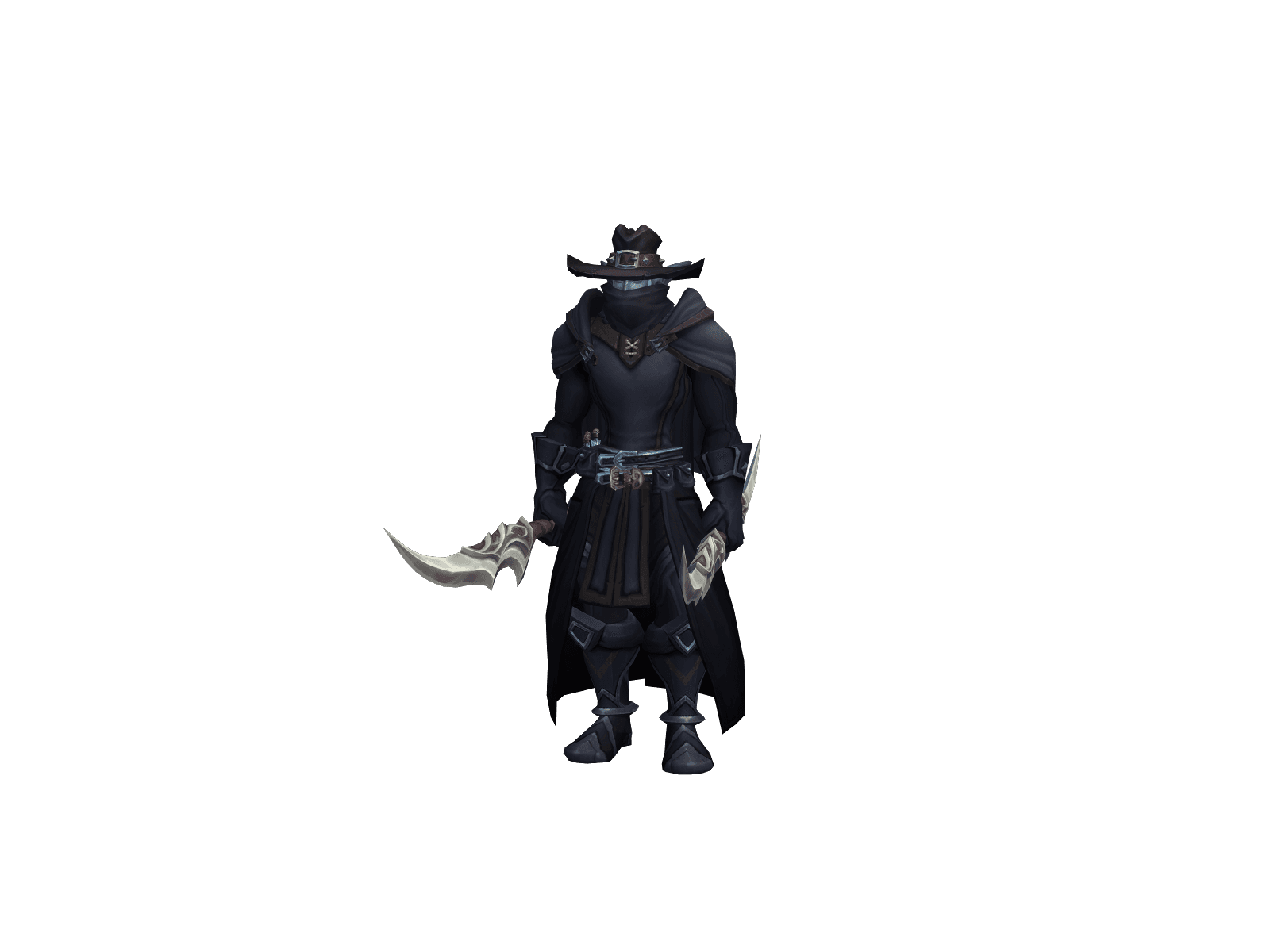 Full character render of Pk