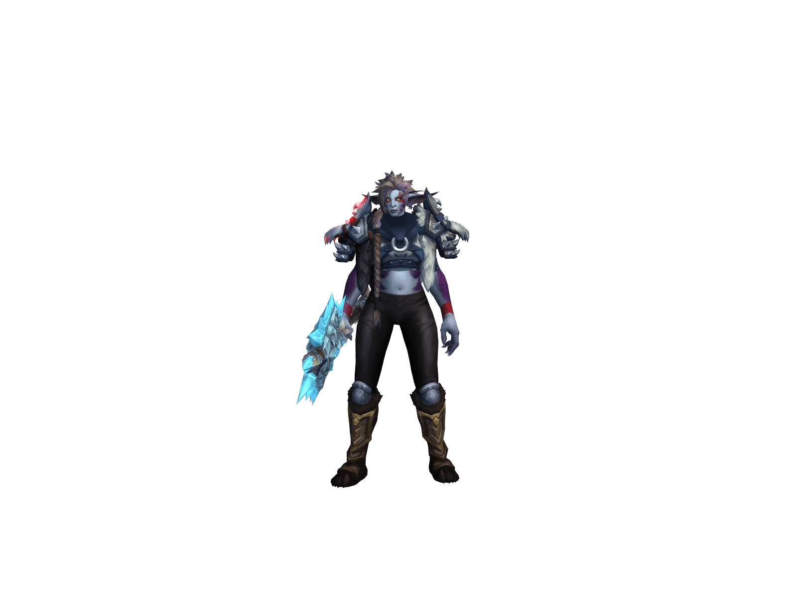 Full character render of Aquaphobic