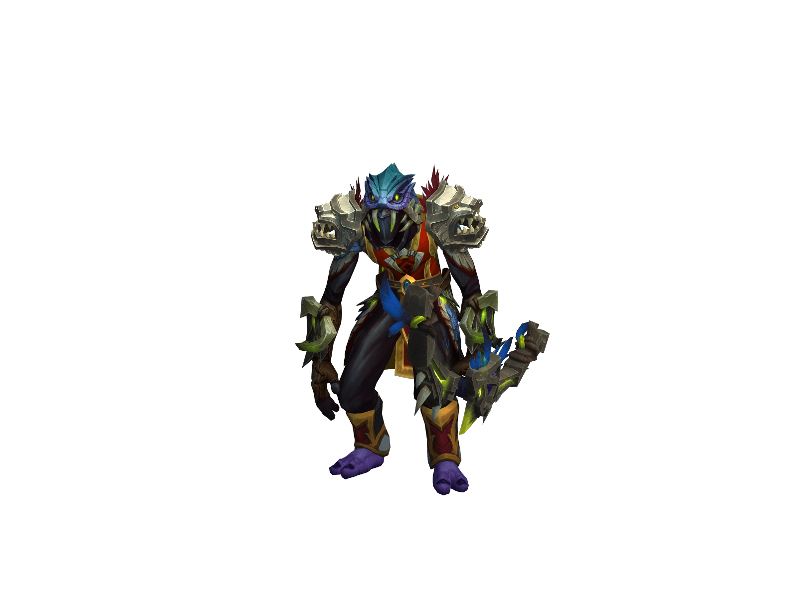 Full character render of Drewdog