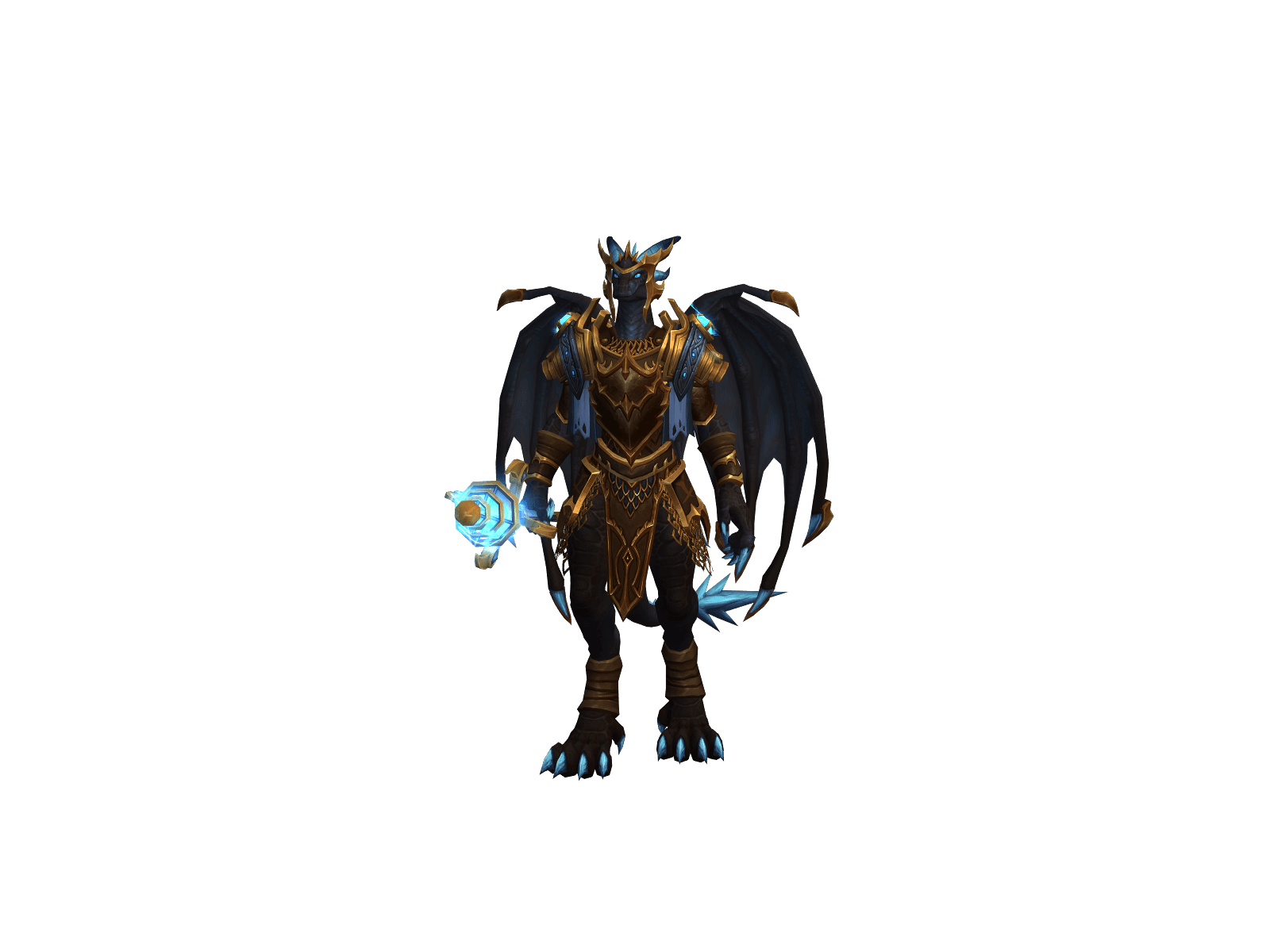 Full character render of Bluechewer