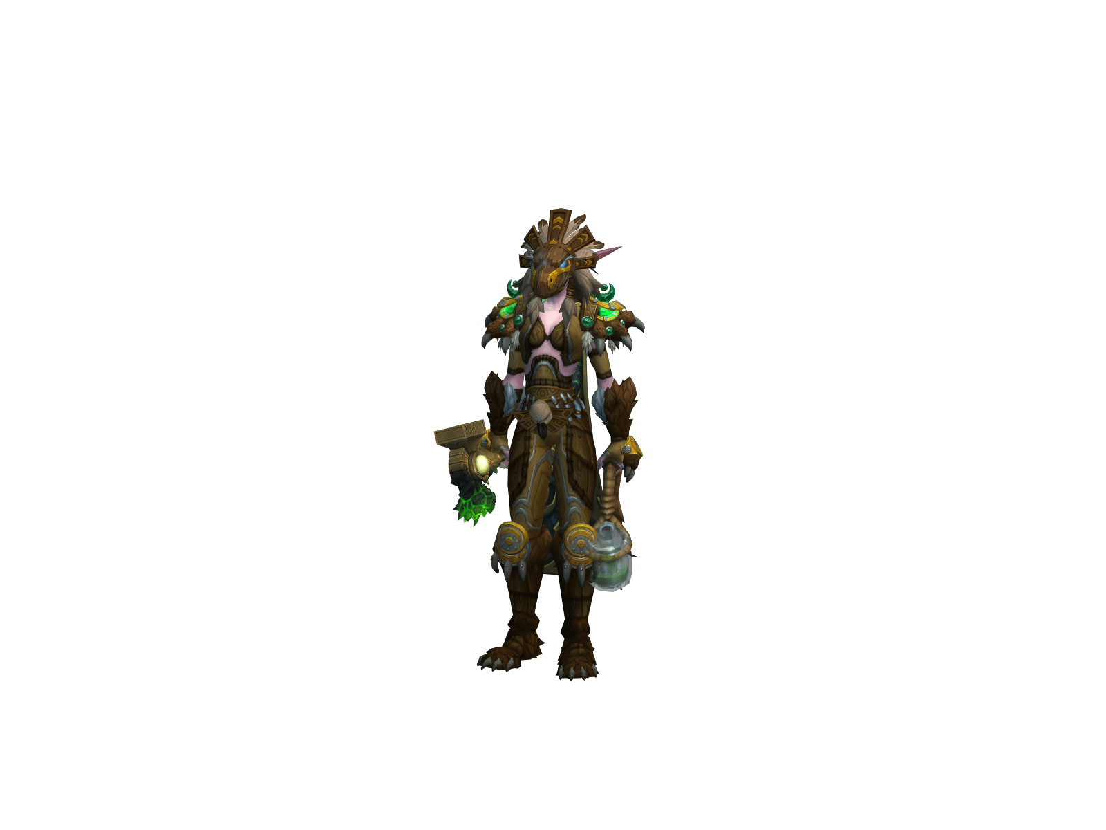 Full character render of Spakle