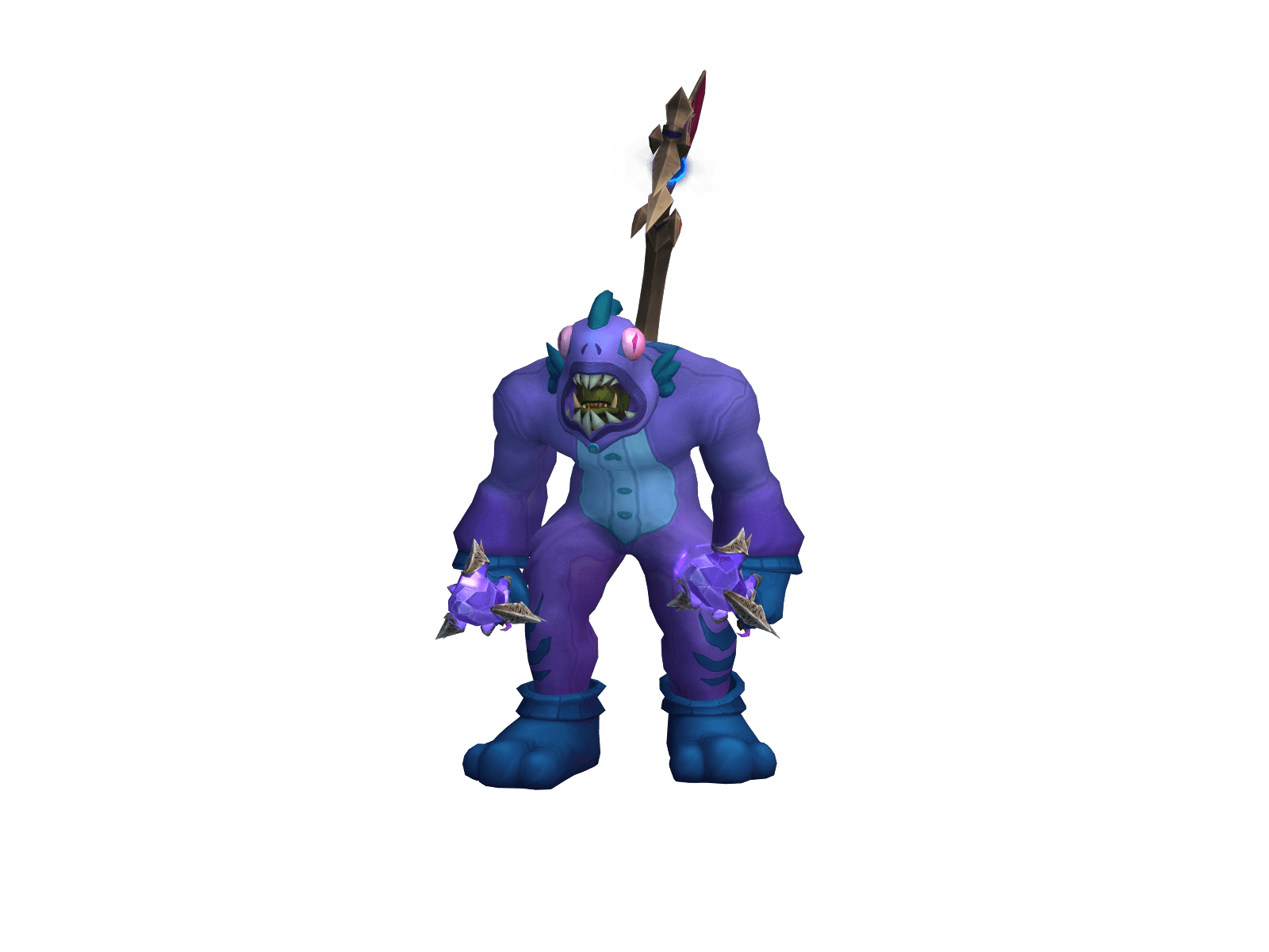 Full character render of Cloakharder