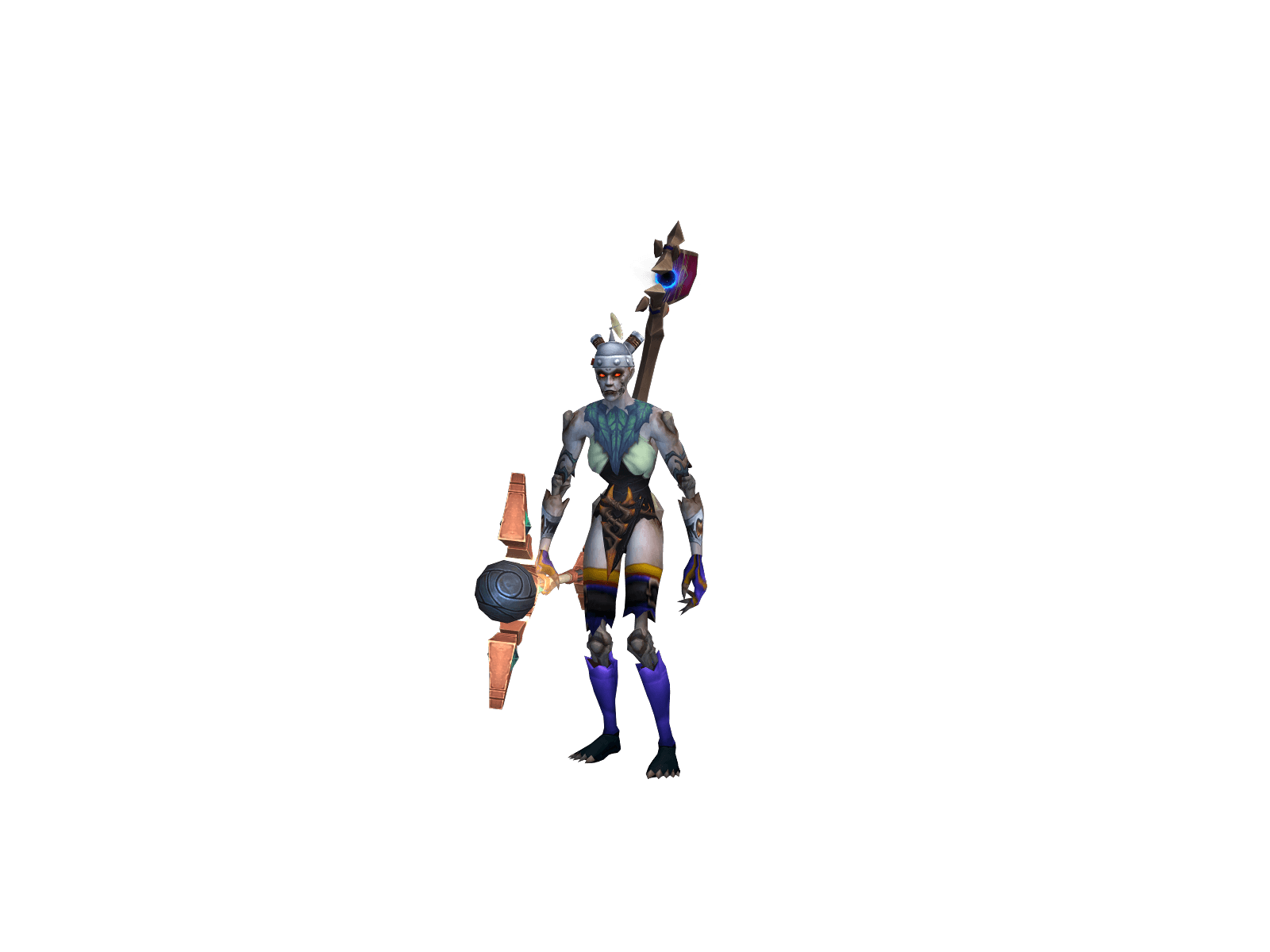 Full character render of Auntbadtouch