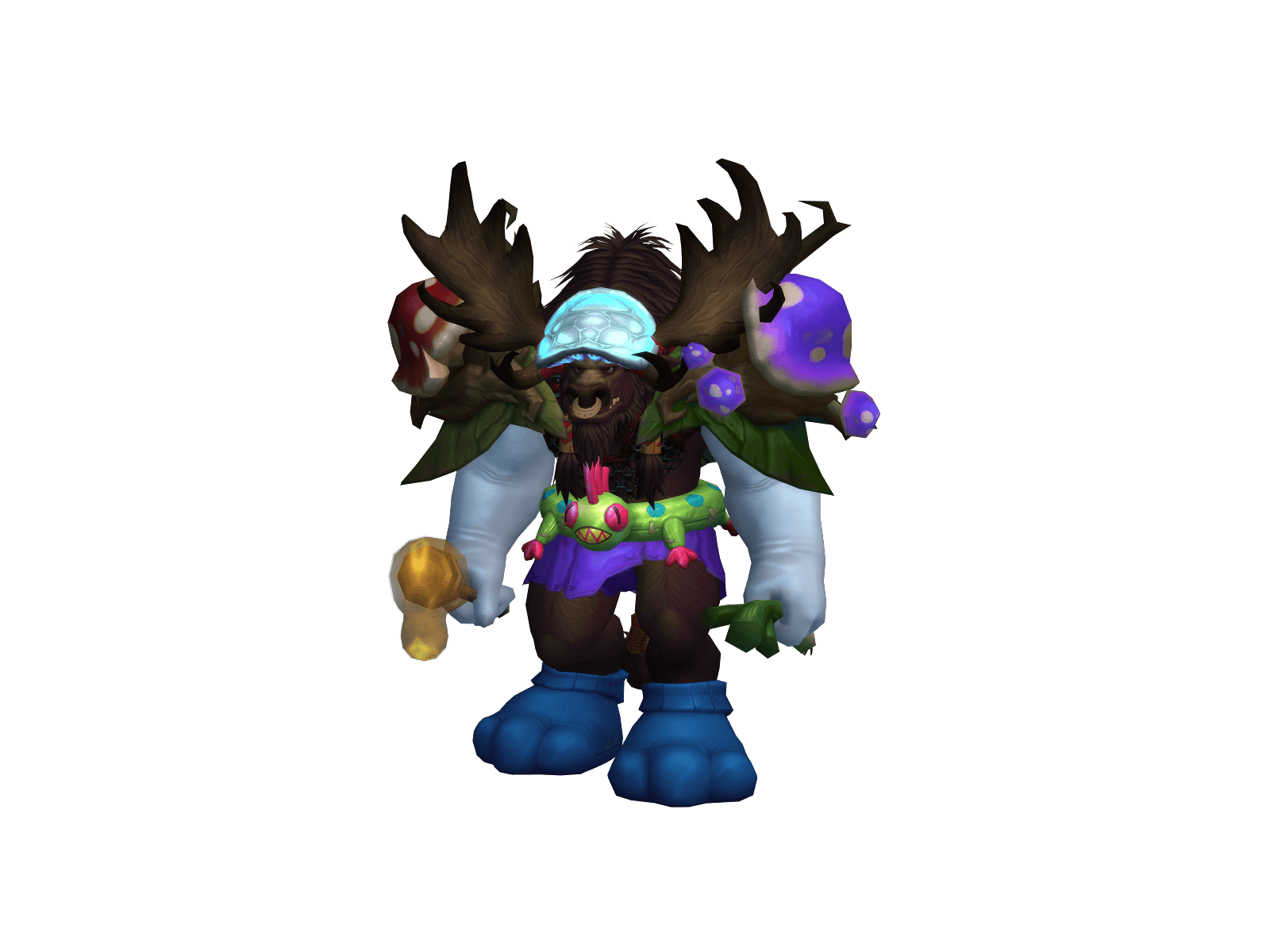 Full character render of Defenseless
