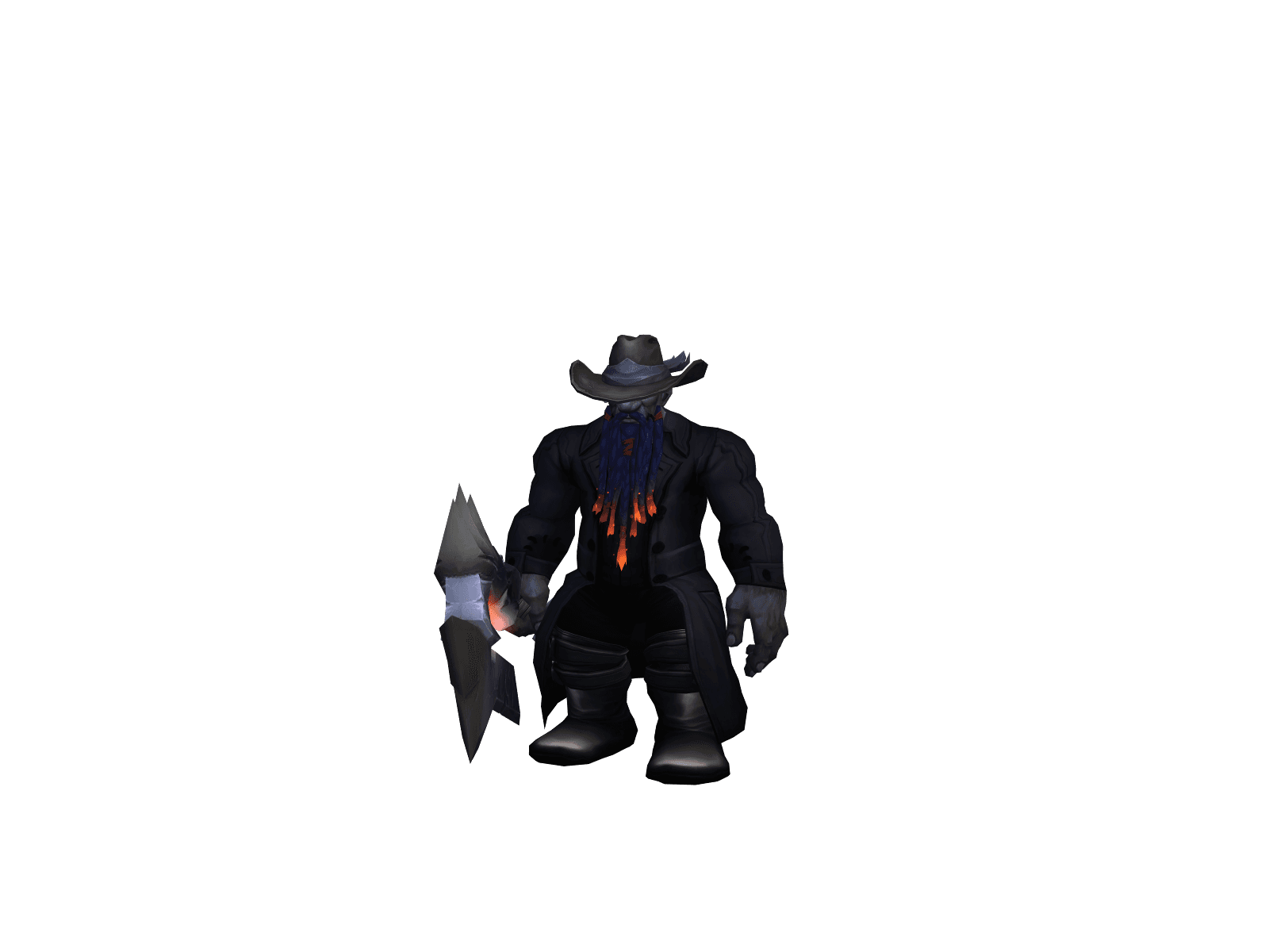 Full character render of Clammyfinger