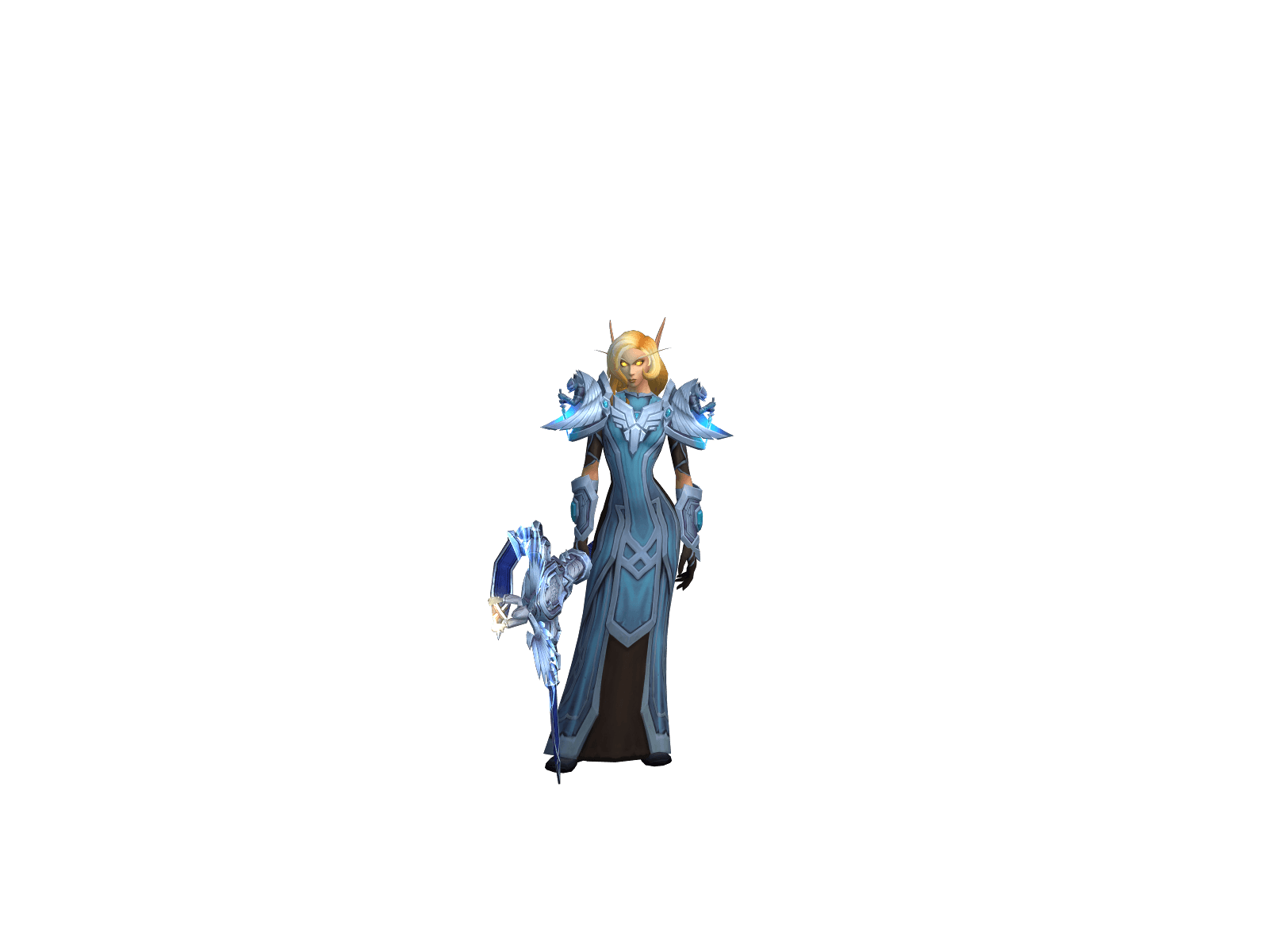 Full character render of Guérisseuse
