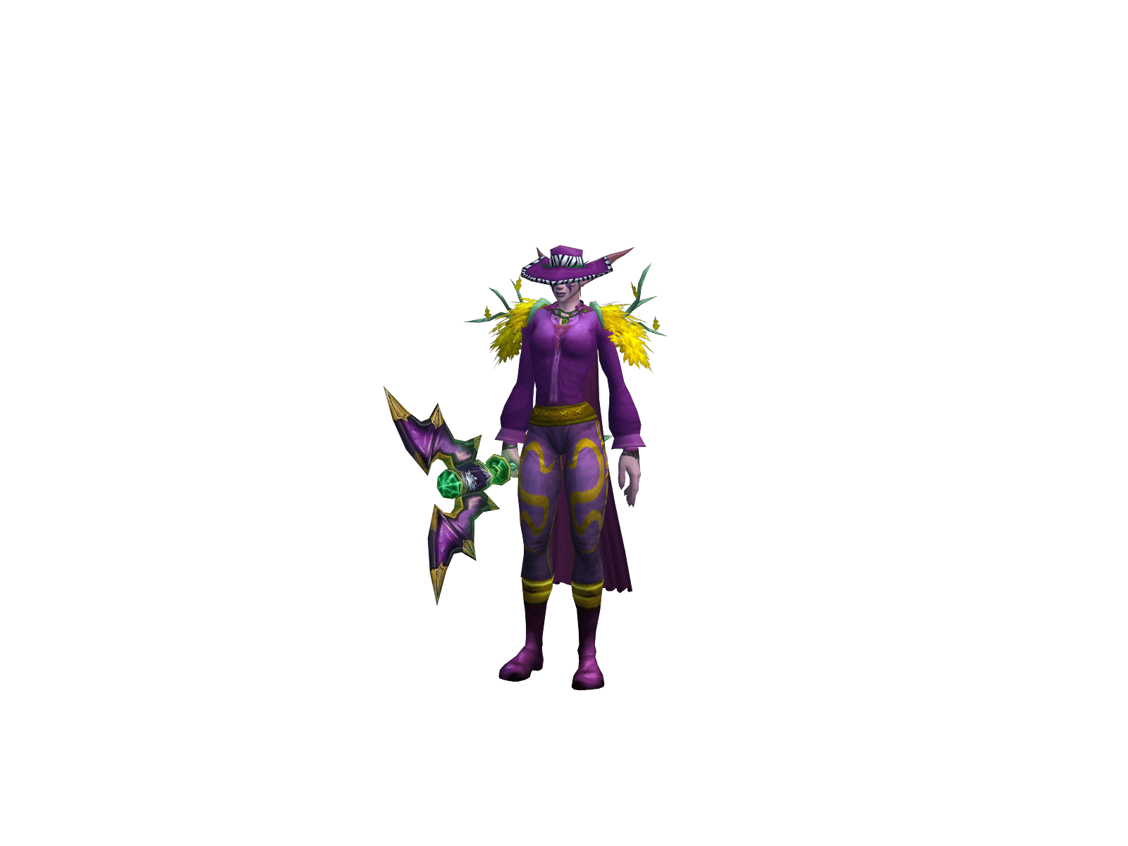 Full character render of Clonex