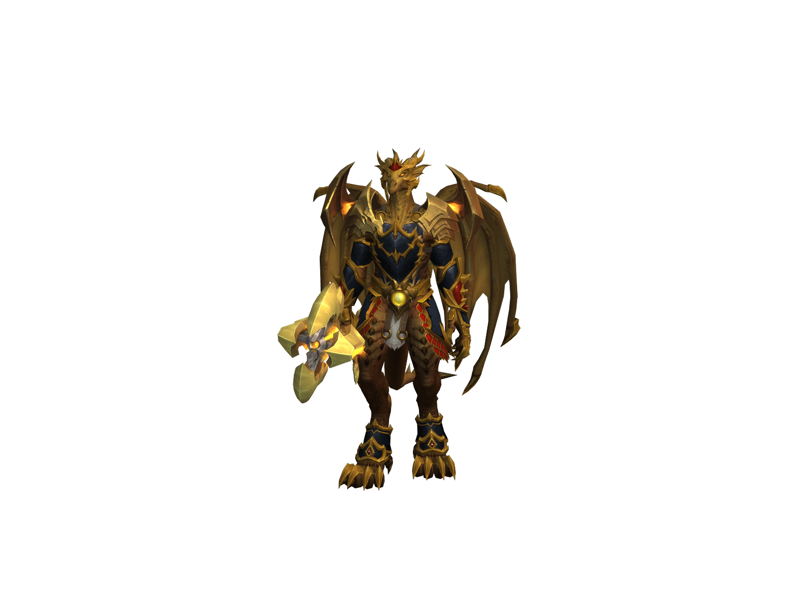 Full character render of Corndragon