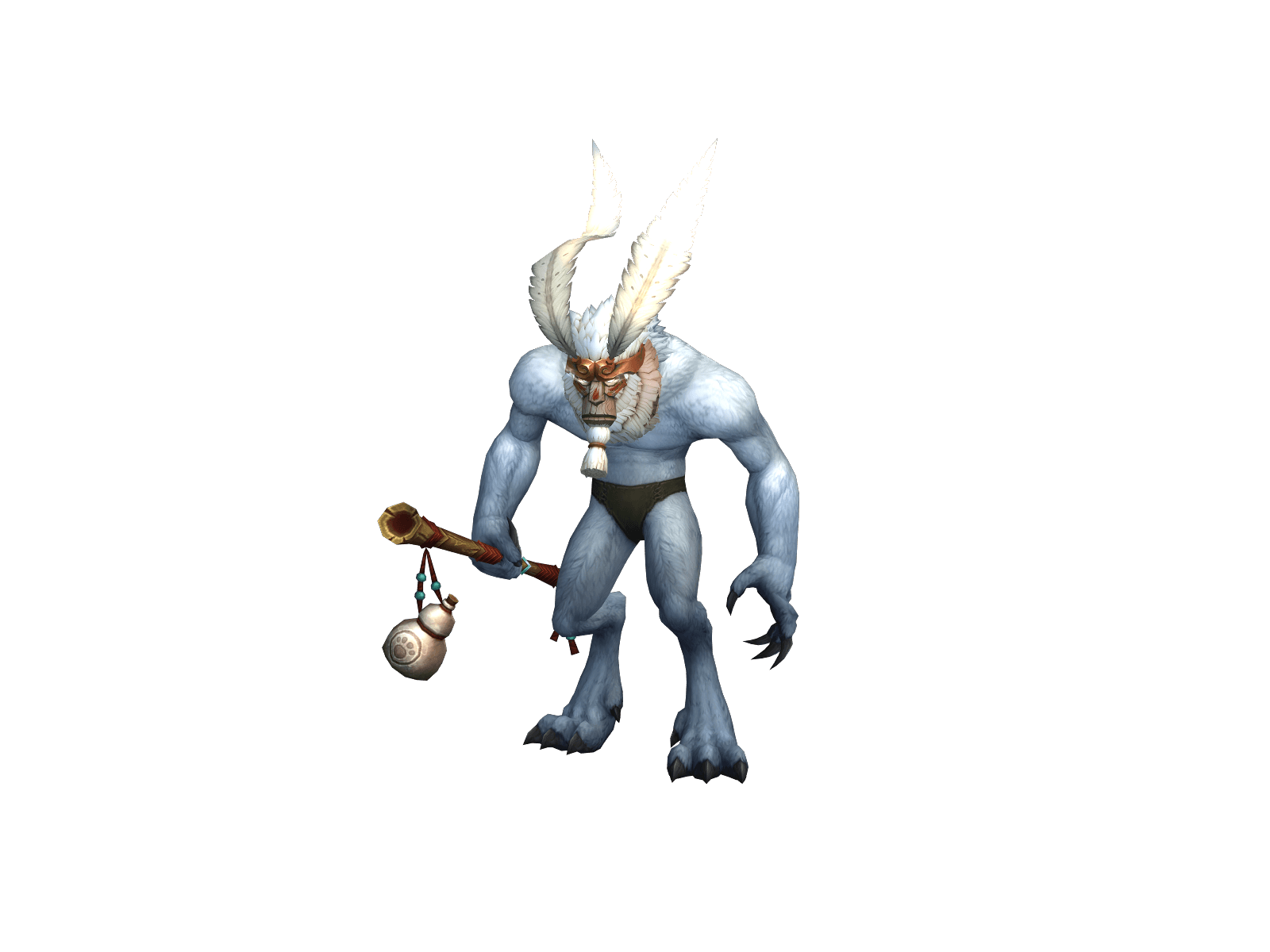 Full character render of Werewalker