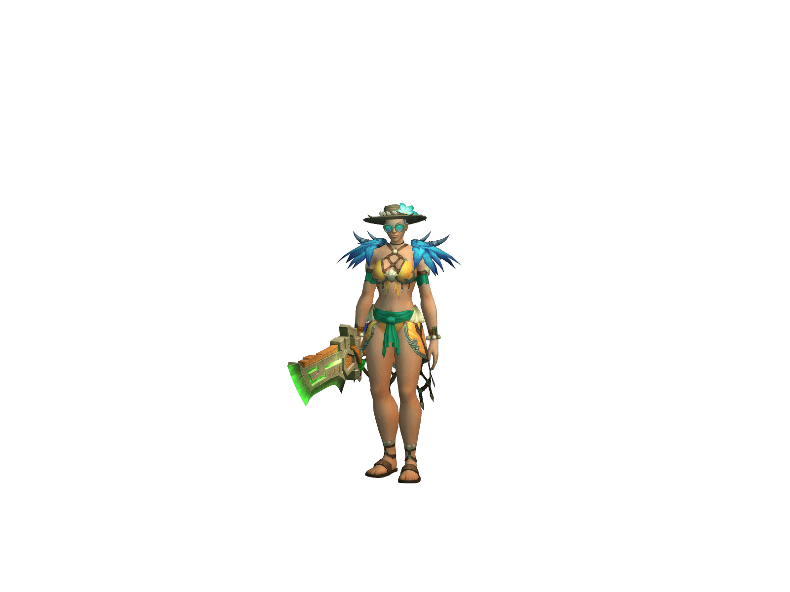 Full character render of Universebm