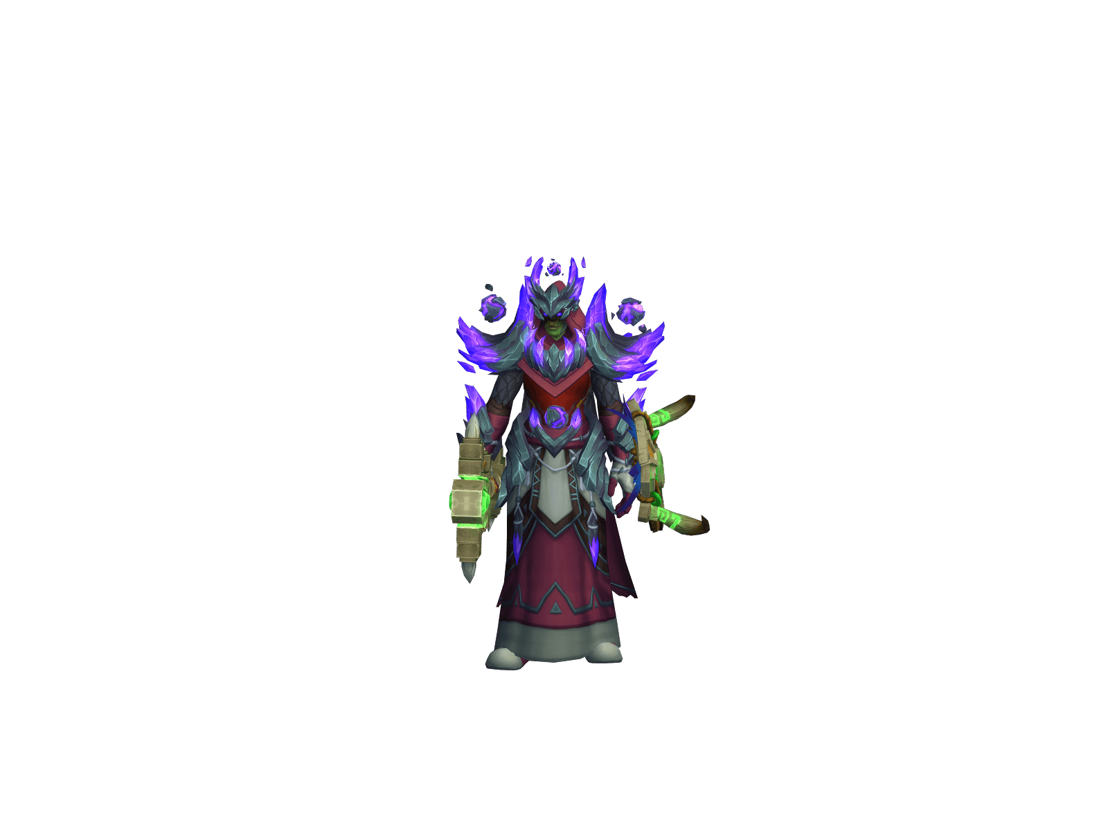 Full character render of Fluxxy