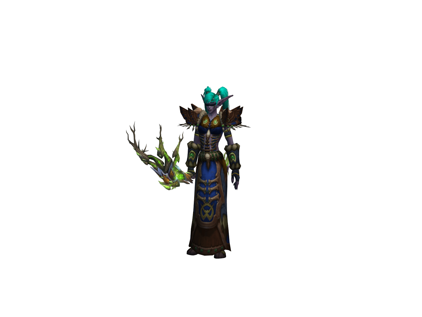 Full character render of Foxyllama