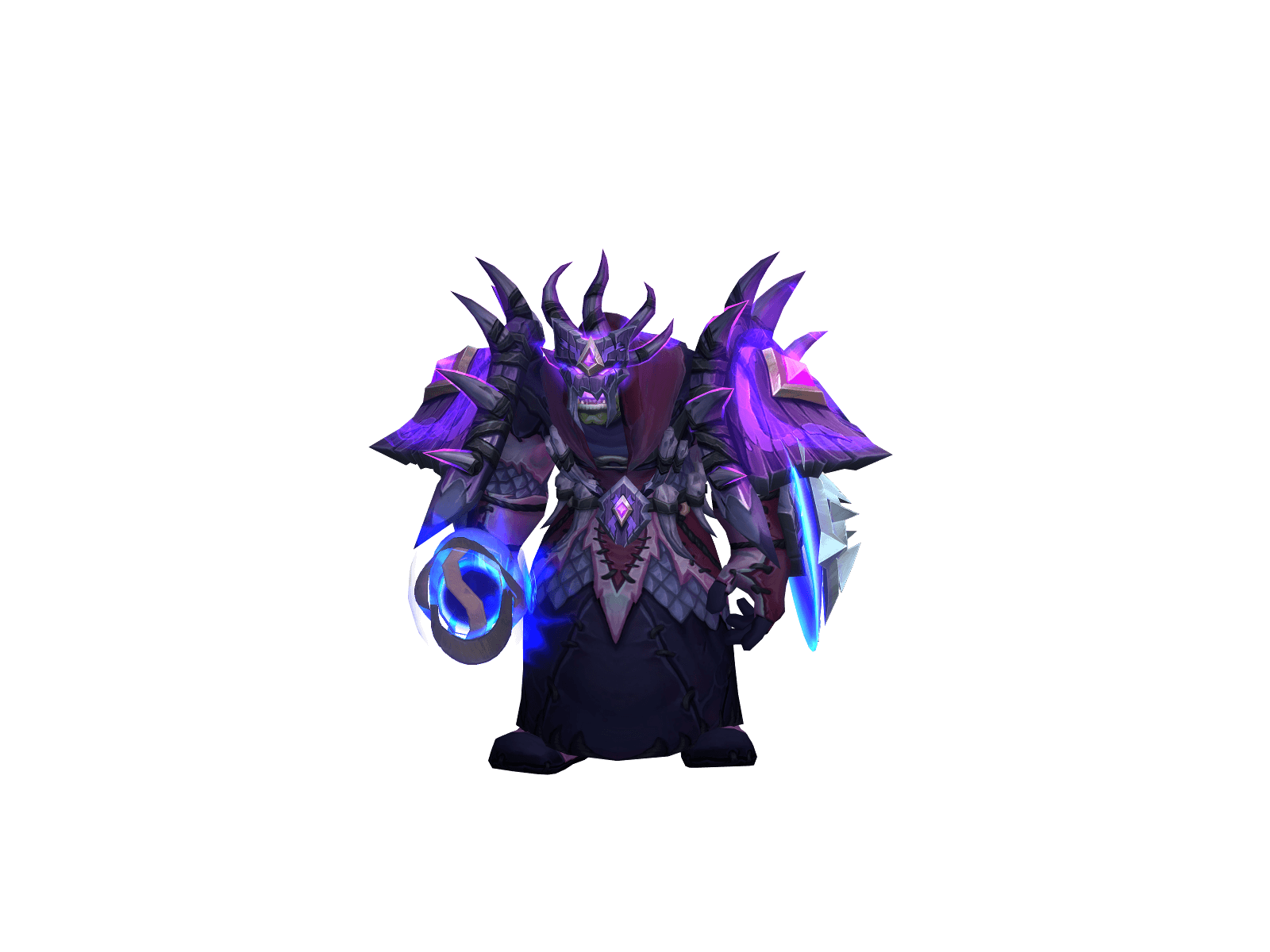 Full character render of Sshaman