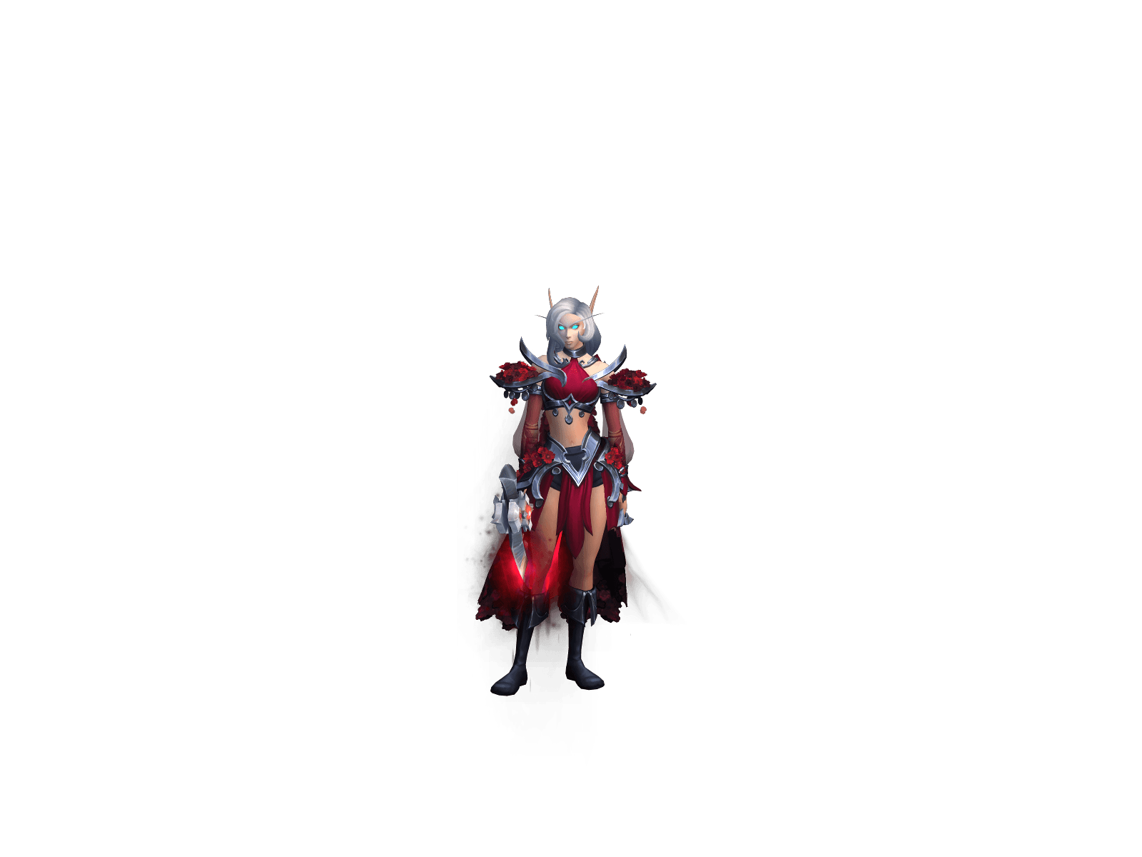 Full character render of Bloodypink
