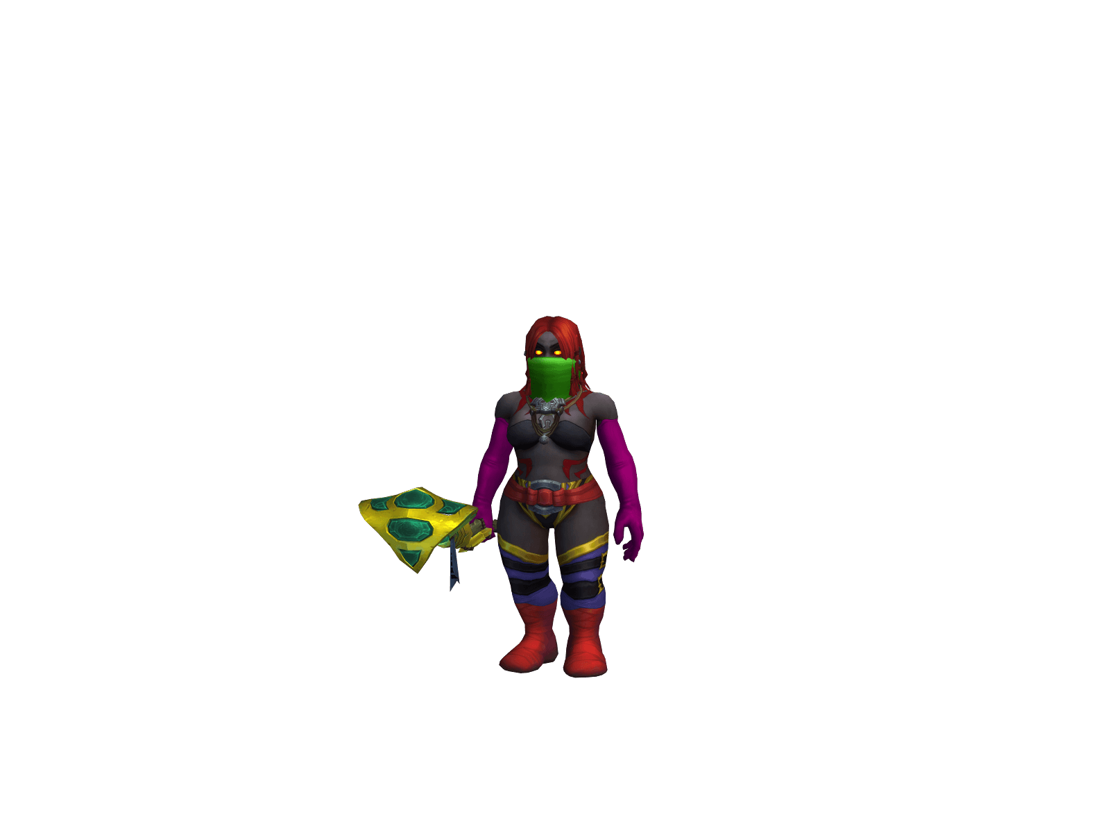 Full character render of Hundredniné