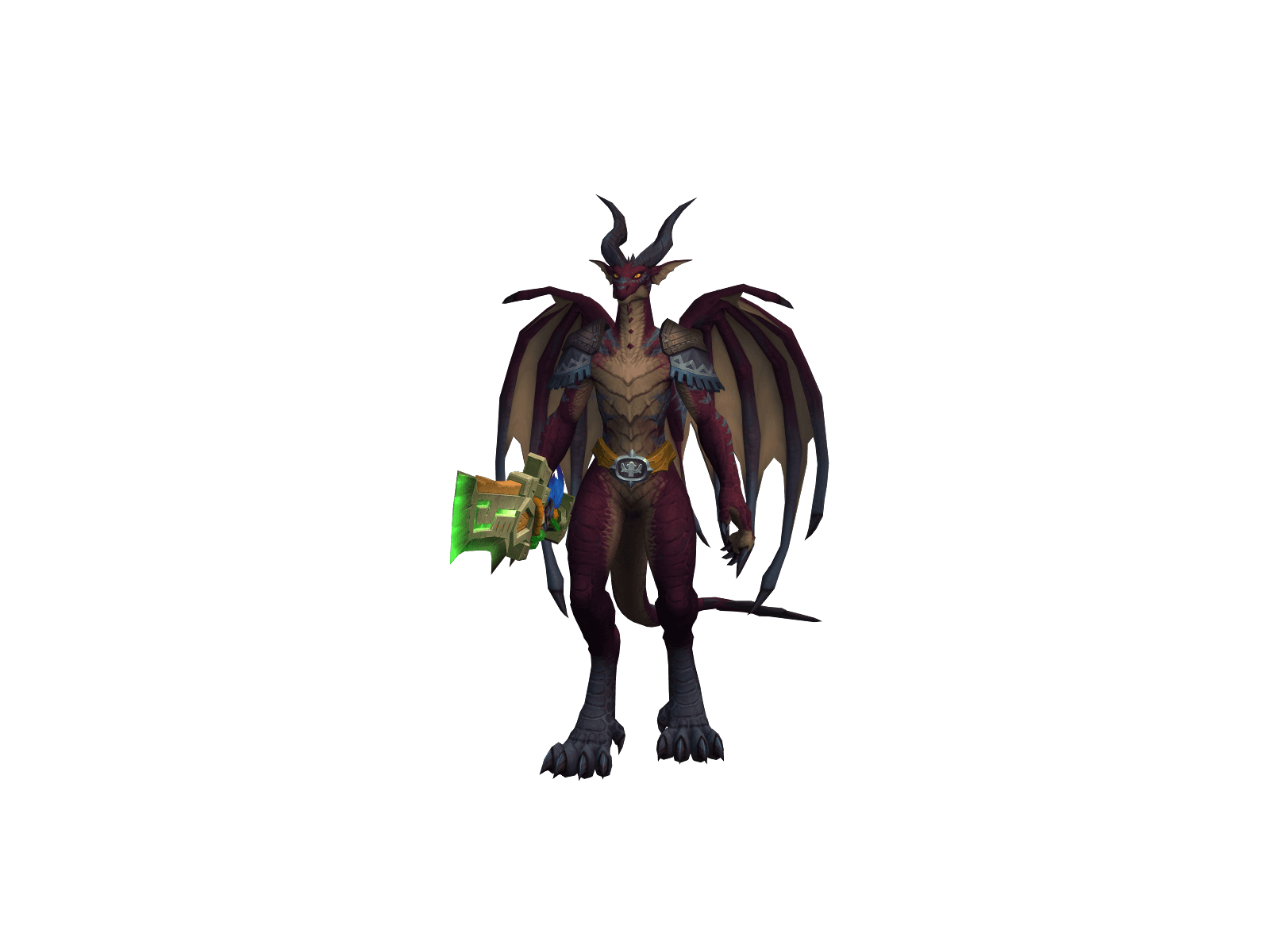 Full character render of Dinopress