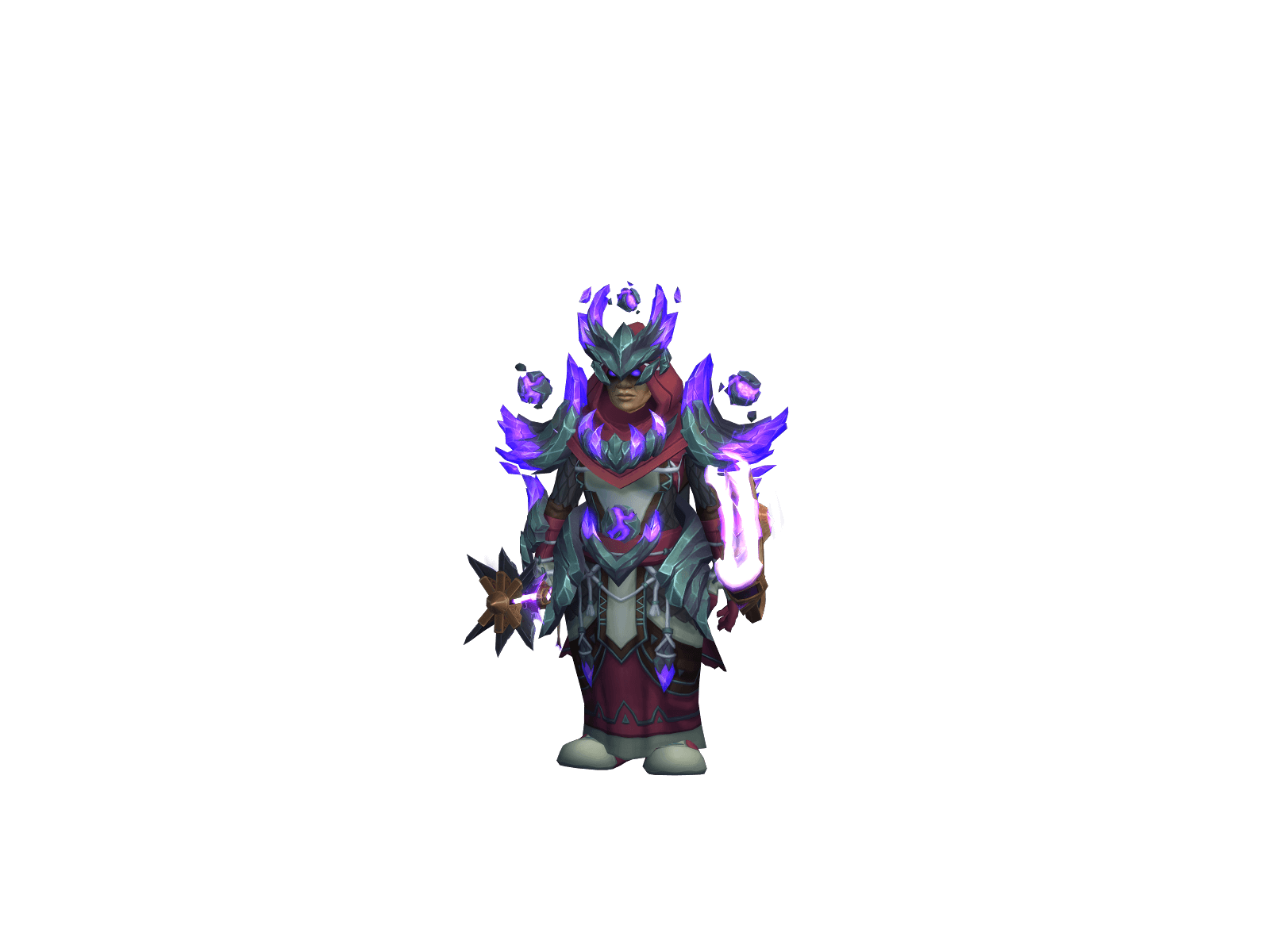 Full character render of Hexorcism