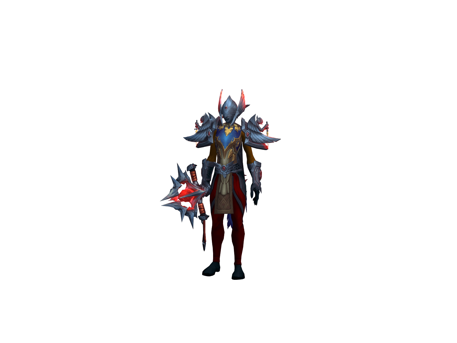 Full character render of Greyfivninex