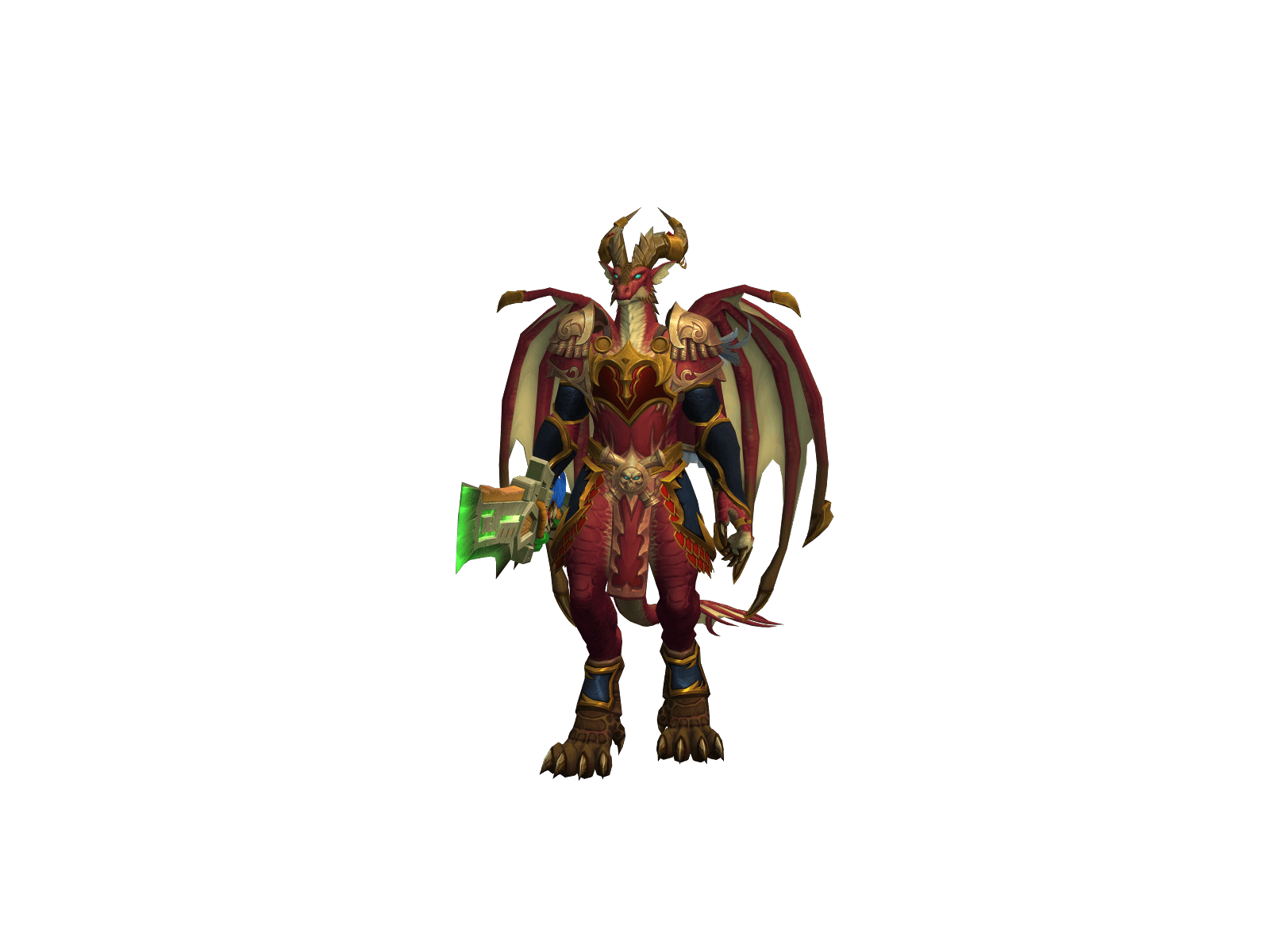 Full character render of Hyperdragon